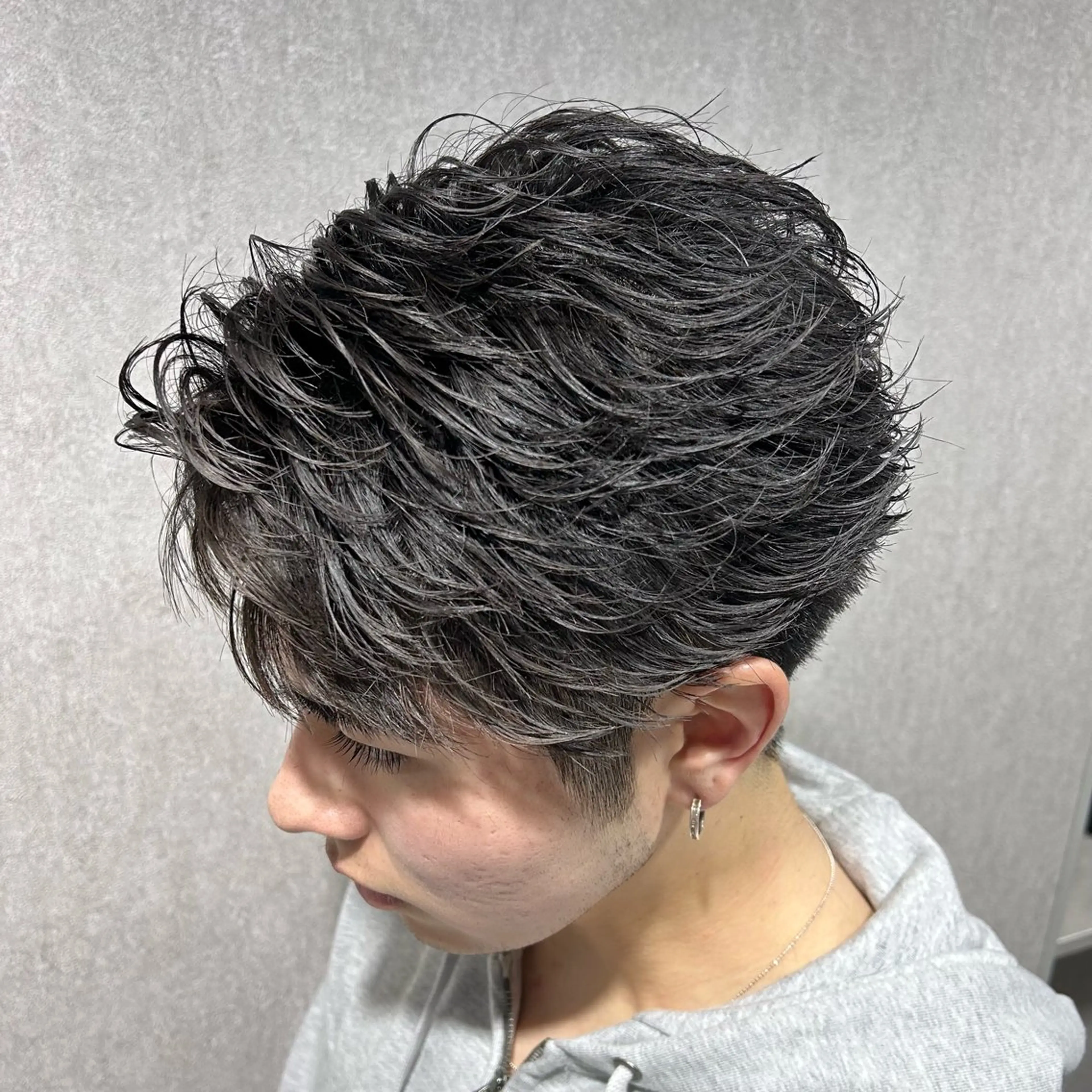 メンズ メンズ縮毛矯正 /池袋/原田海朱のヘアスタイル