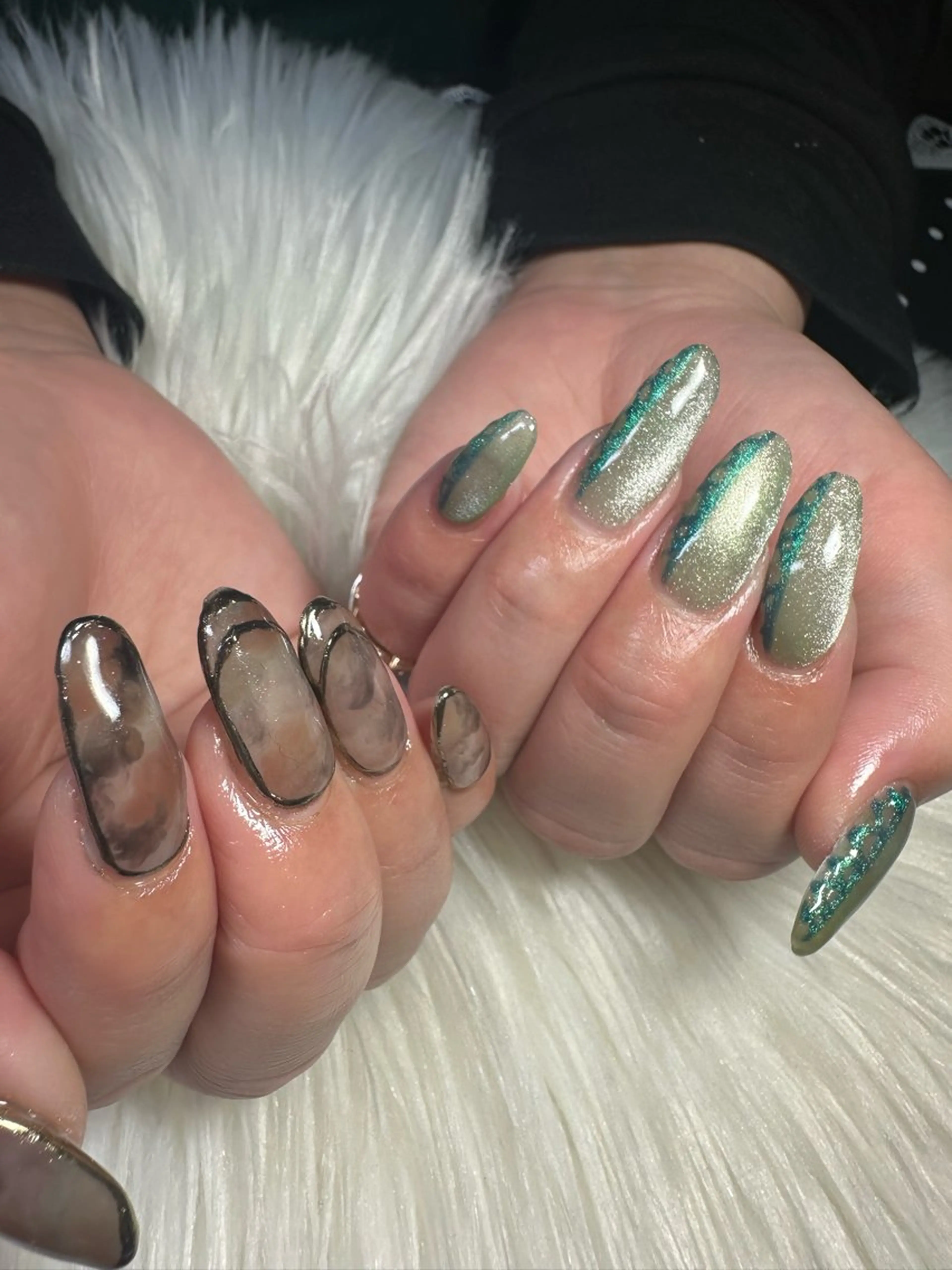 ネイル マグネットネイル ハンドネイル フットネイル miwa ミワのネイルデザイン