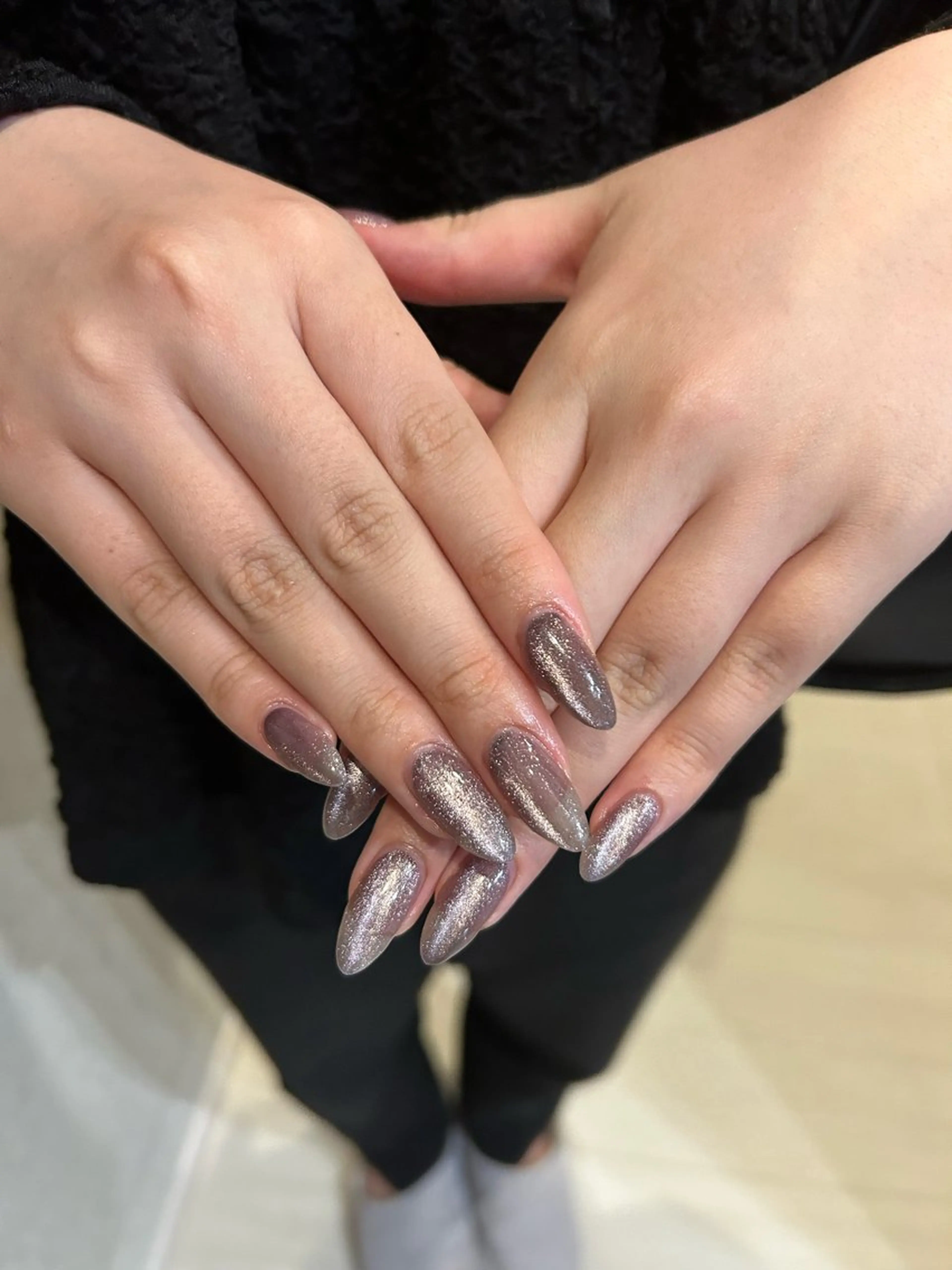 ネイル マグネットネイル 大山 なつみのネイルデザイン