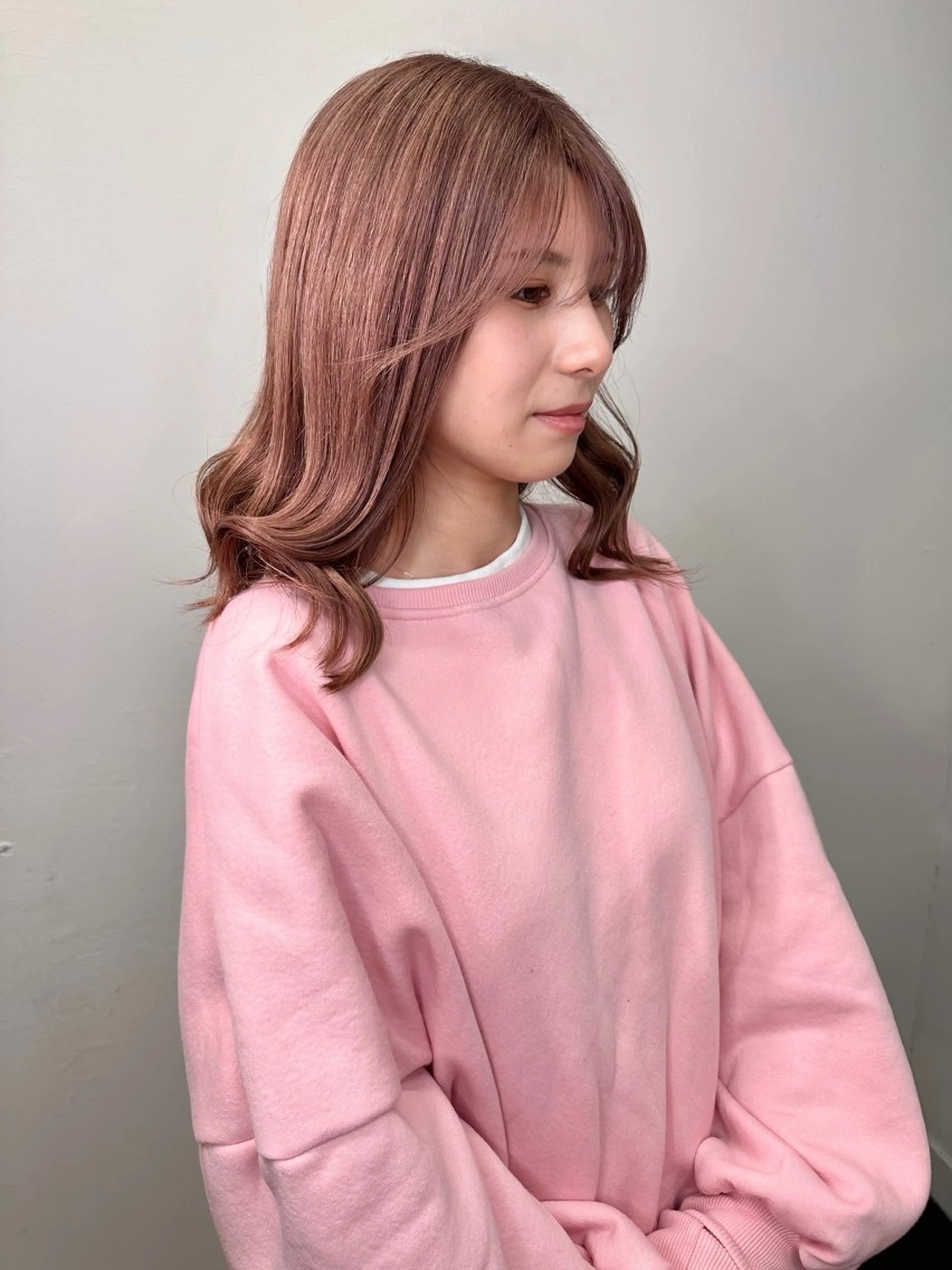 カラー ヘアカラー トリートメント 艶髪カラー/レイヤ ー支持No.1renのヘアスタイル