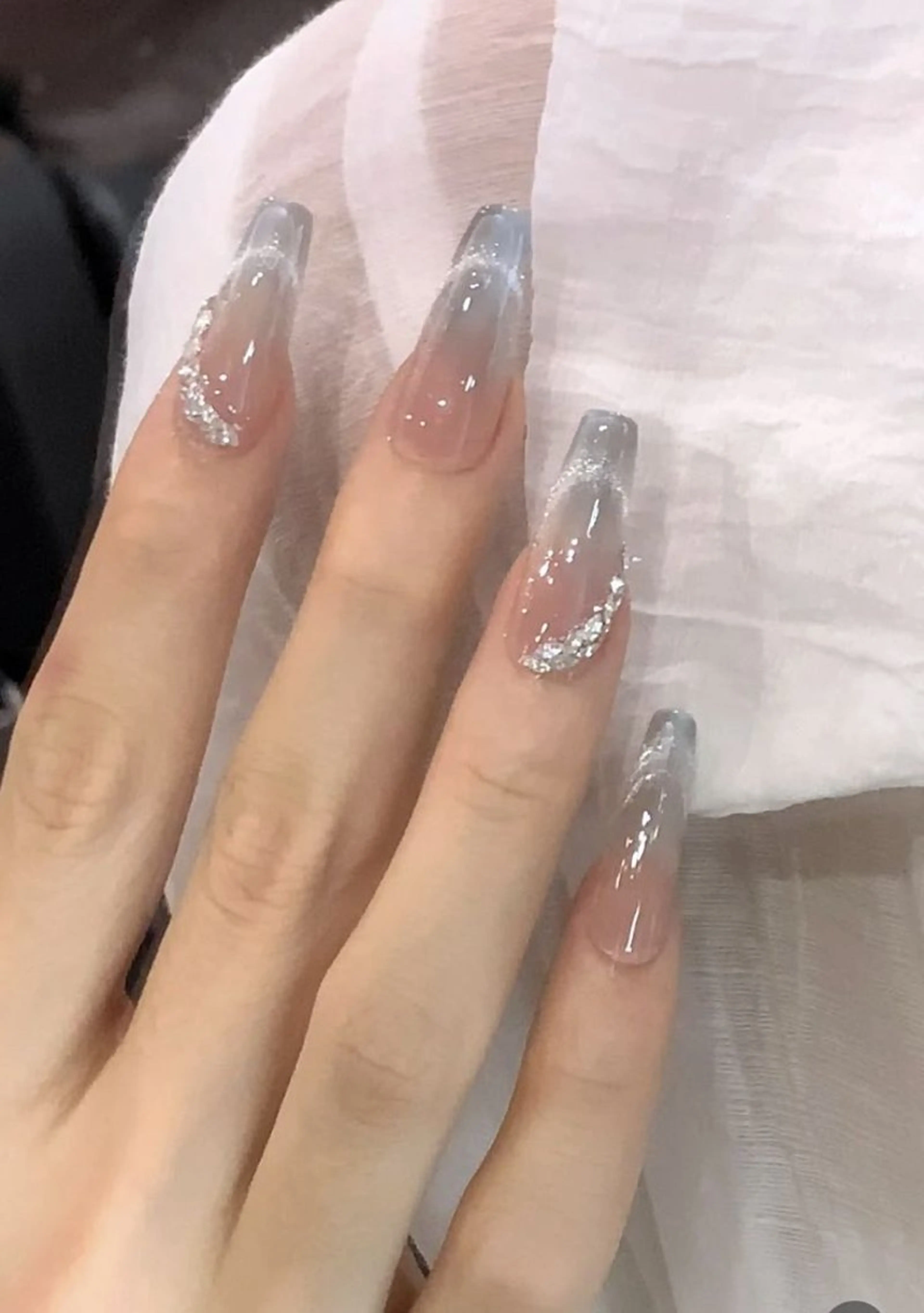 ネイル 韓国ネイル 持ち込み ニュアンスネイル ネイルチップ ROSE ANA CHUO 本川越のネイルデザイン