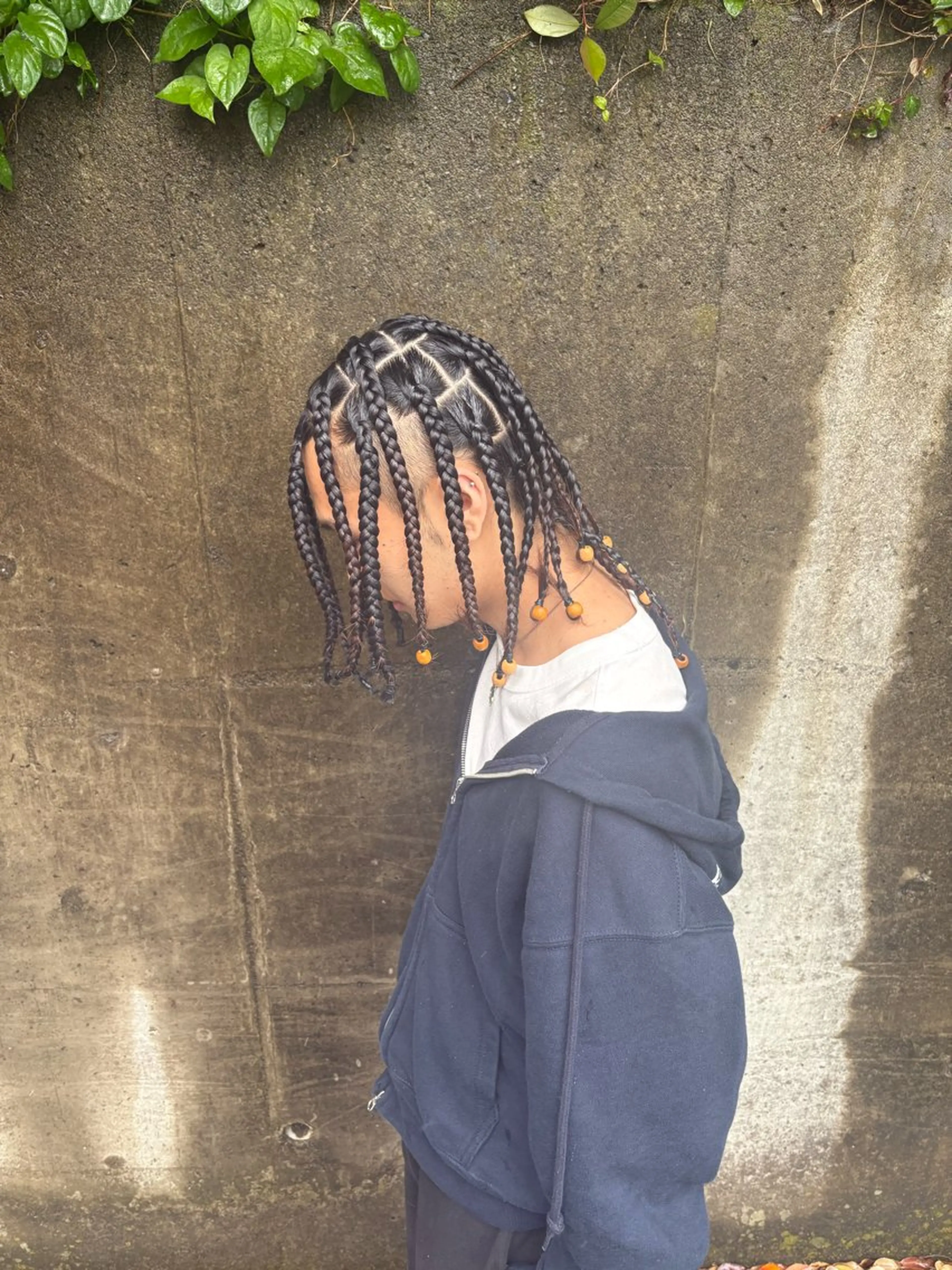 メンズ コーンロウ/ ブレイズ　大田竜也のヘアスタイル