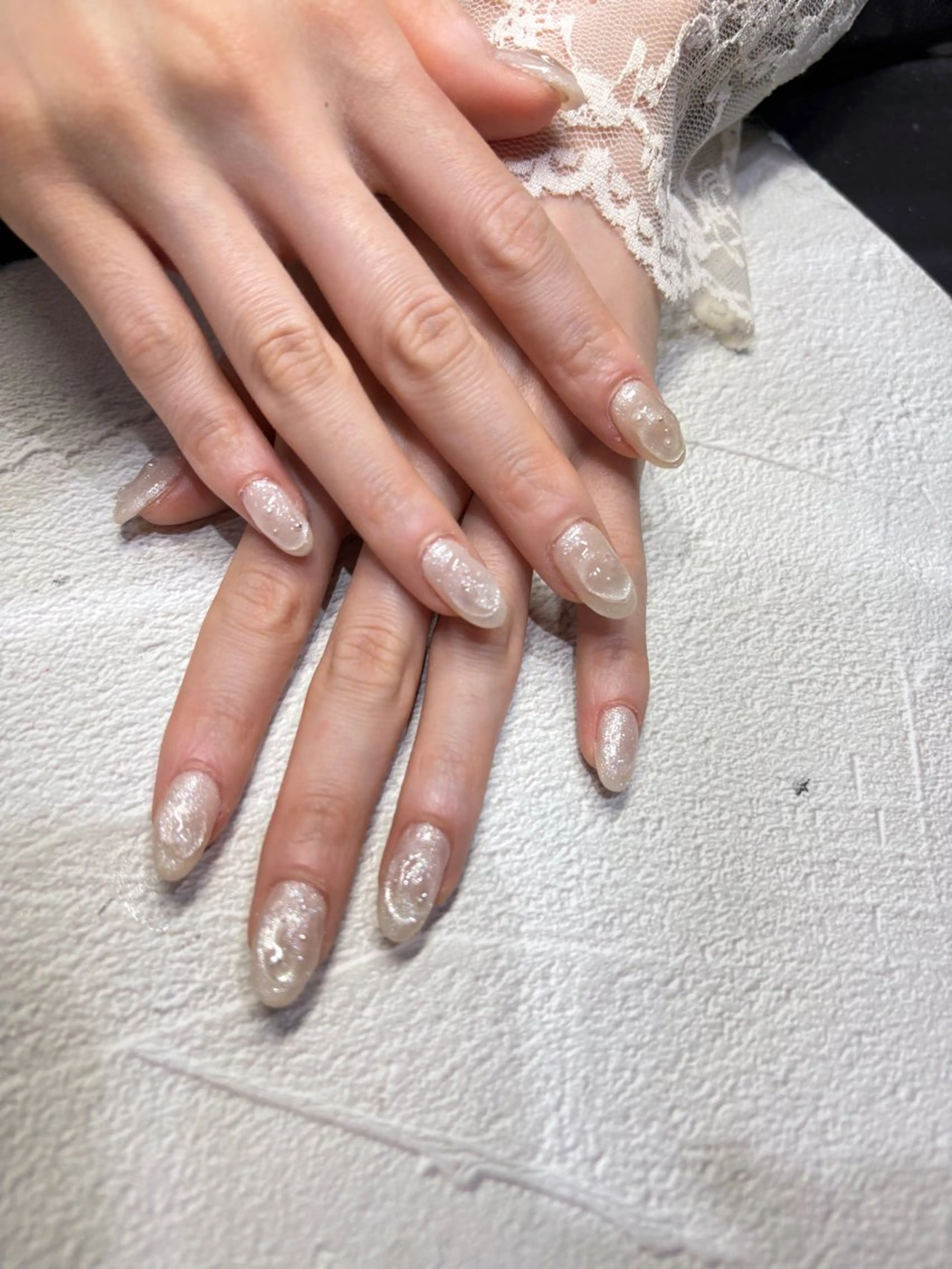 ネイル ニュアンスネイル 津崎 玲衣のネイルデザイン