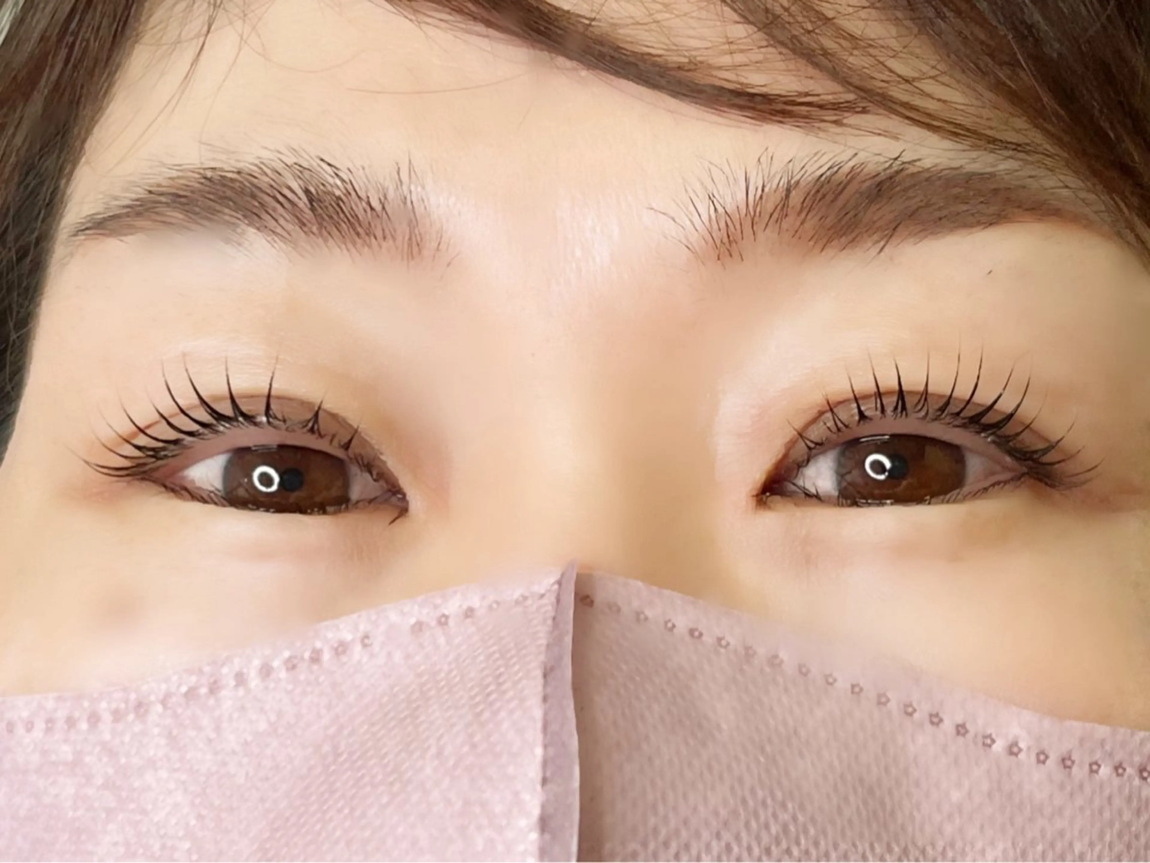 マツエク・マツパ 一重×まつ毛パーマ fan.germe☆ Satsukiのマツエク・マツパデザイン