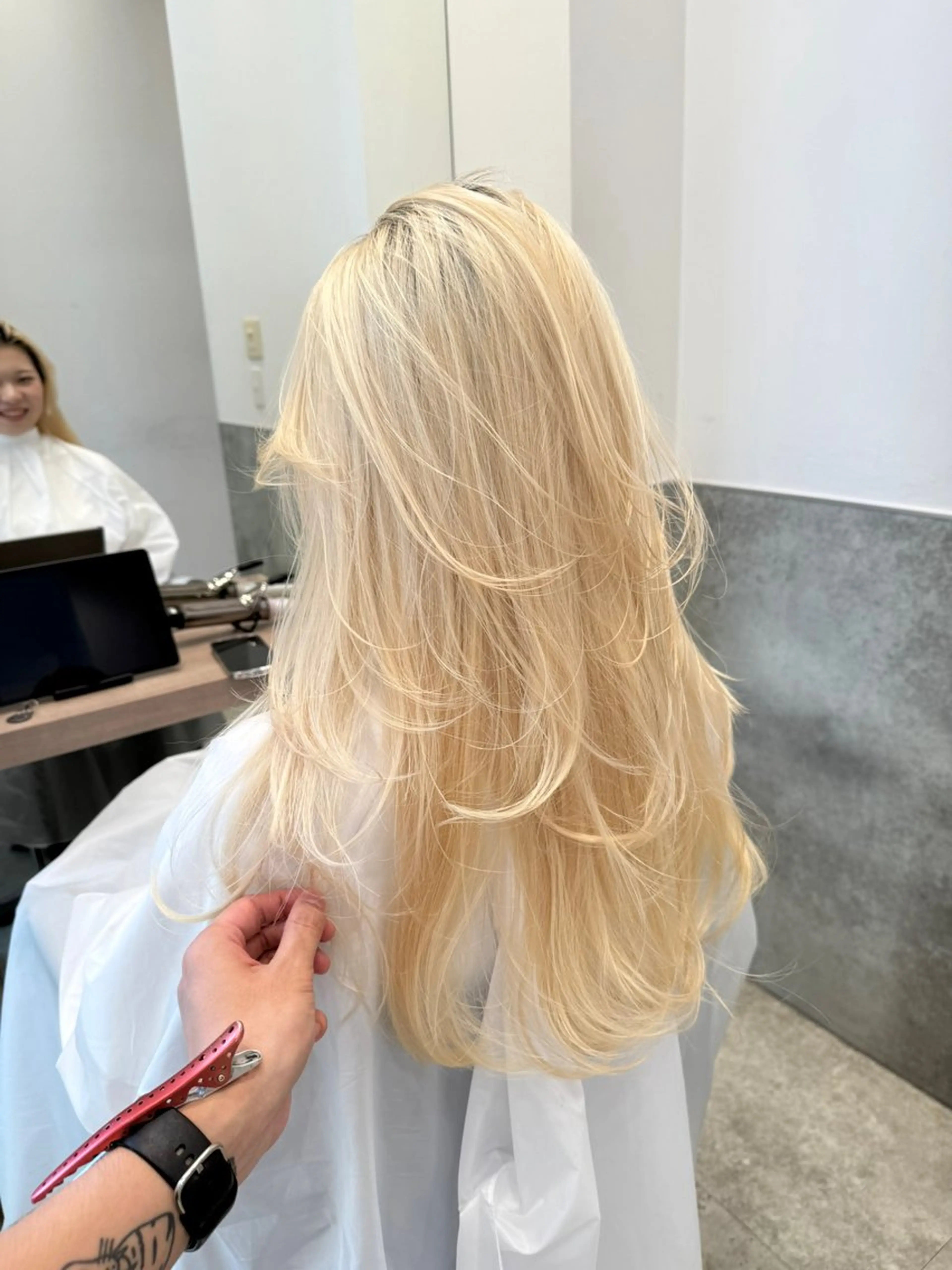 🩵レイヤーカット🩵の写真