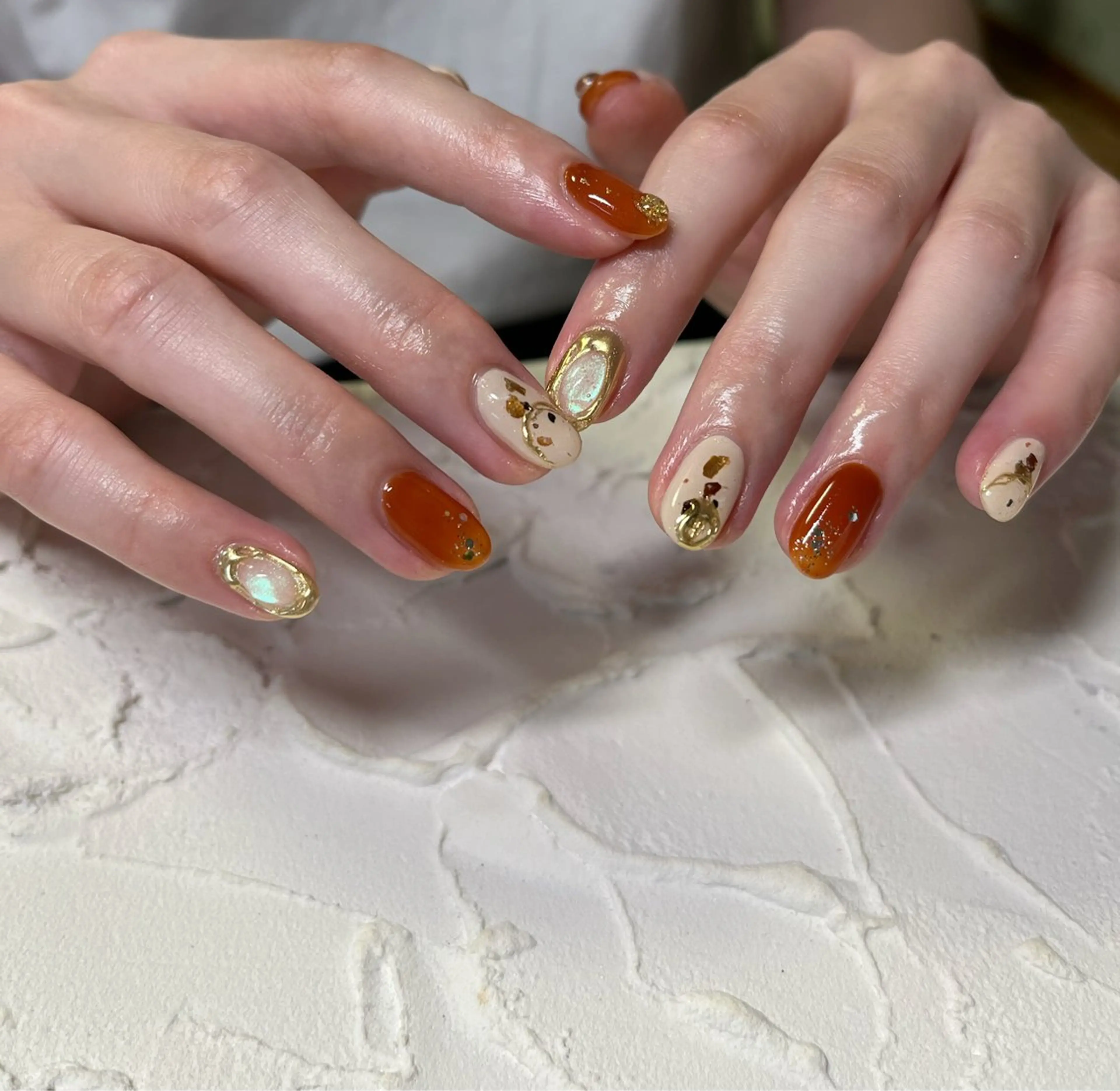 ネイル ハンドネイル Lofi nails ゆきこのネイルデザイン