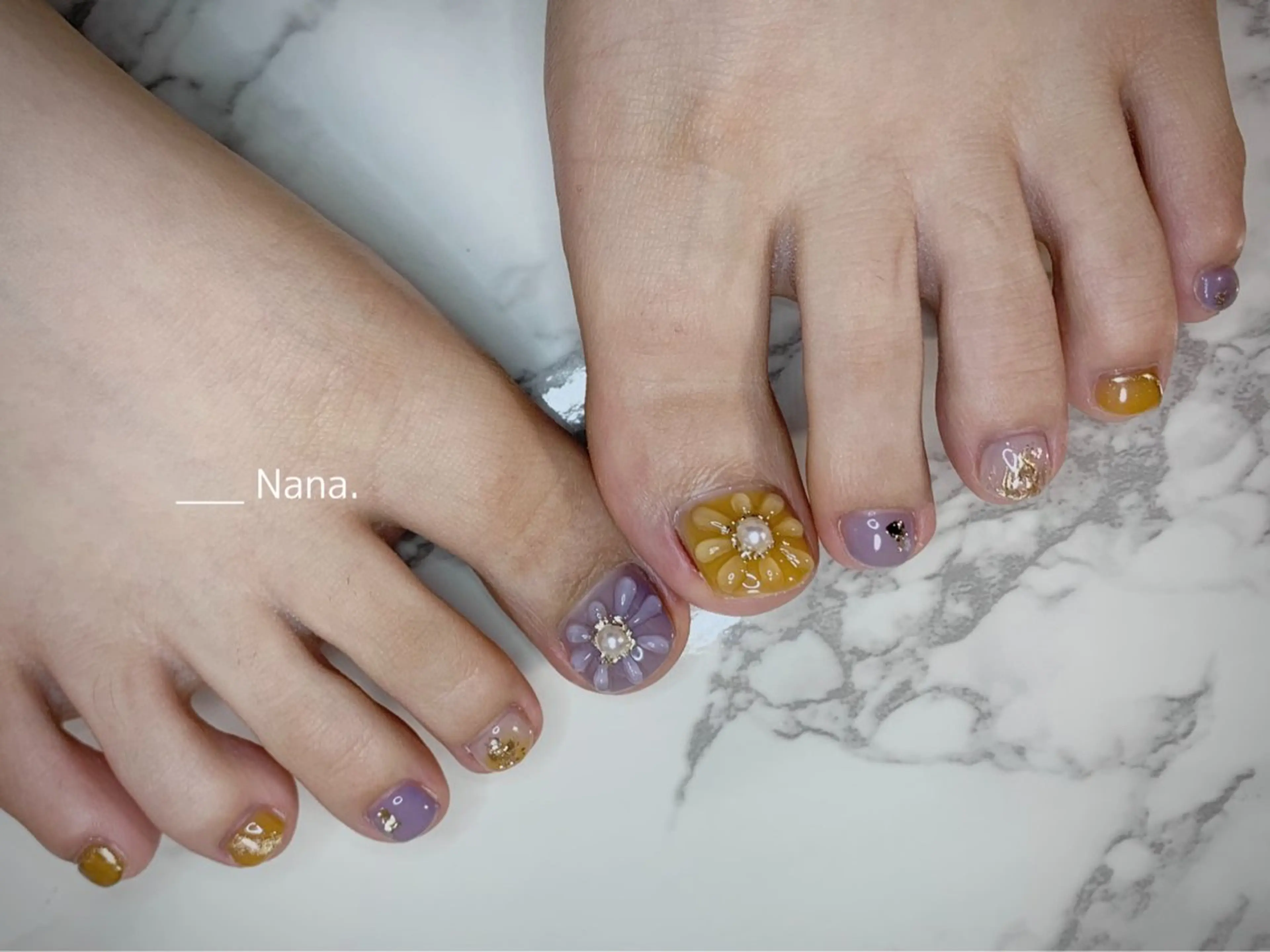 ネイル フットネイル salon Nana所属・Iwata Mikiのネイルデザイン