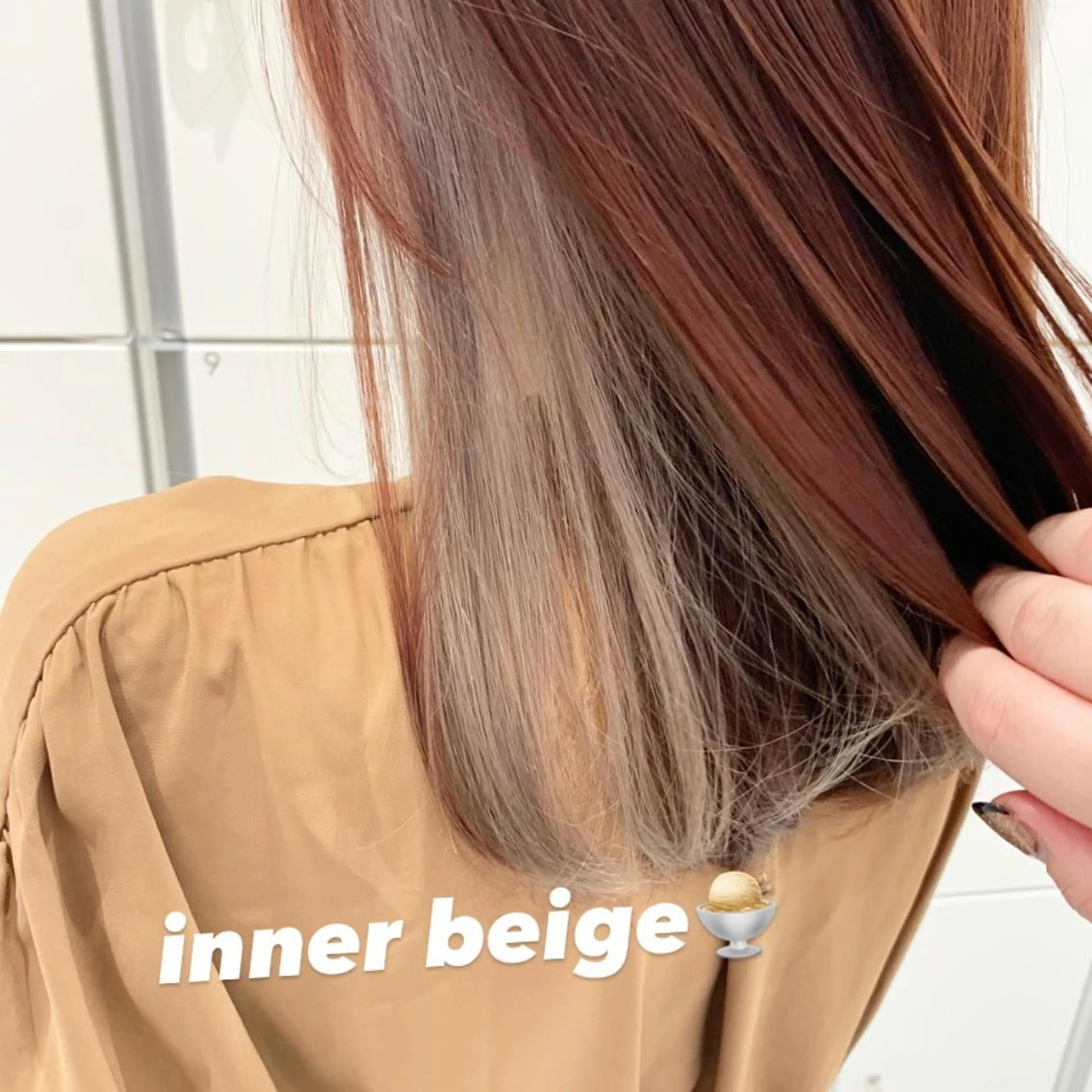 ミディアム 🦋　大塚 絢　🦋のヘアスタイル