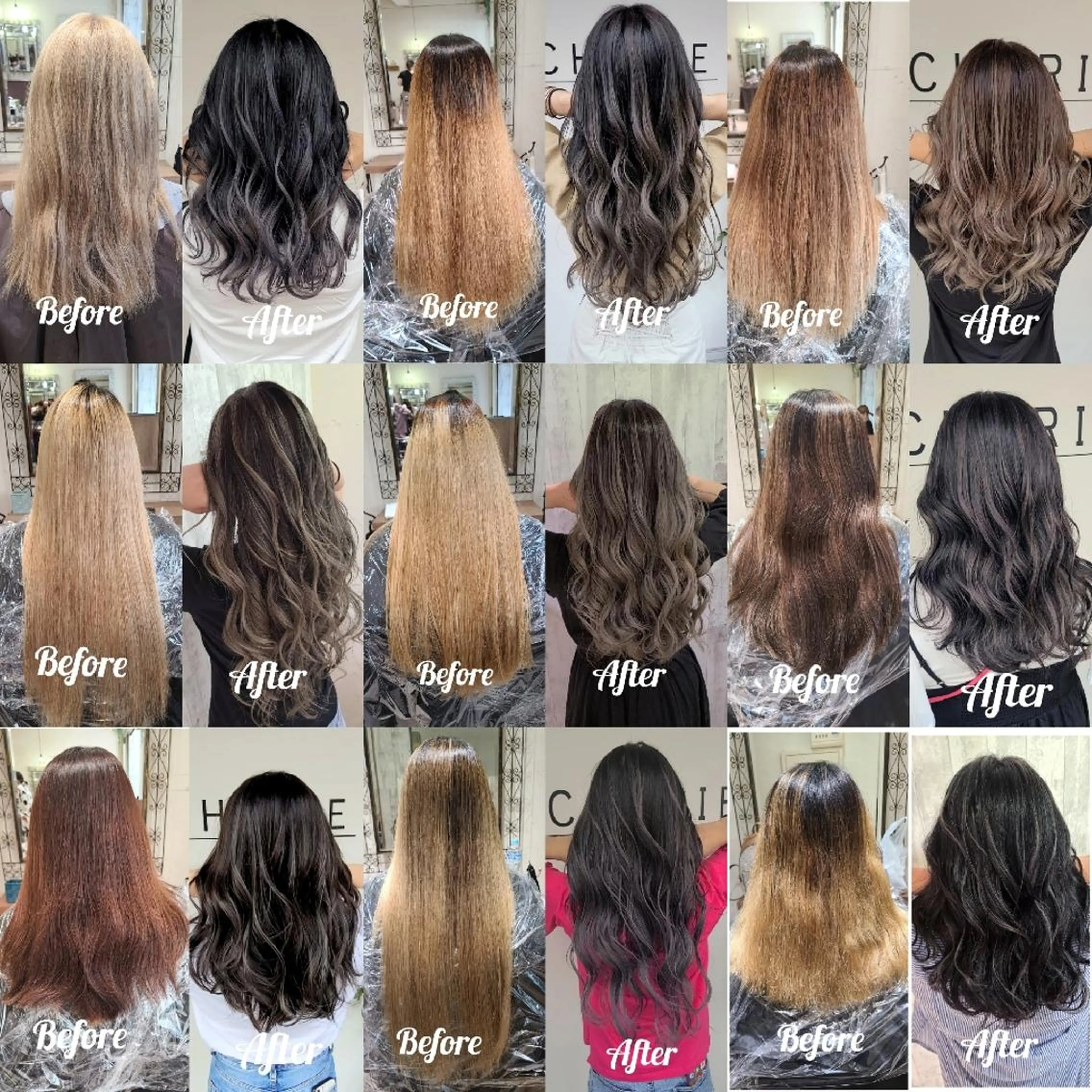 ロング カラー カット ヘアカラー トリートメント バレイヤージュ/ ハイライト/大内格のヘアスタイル