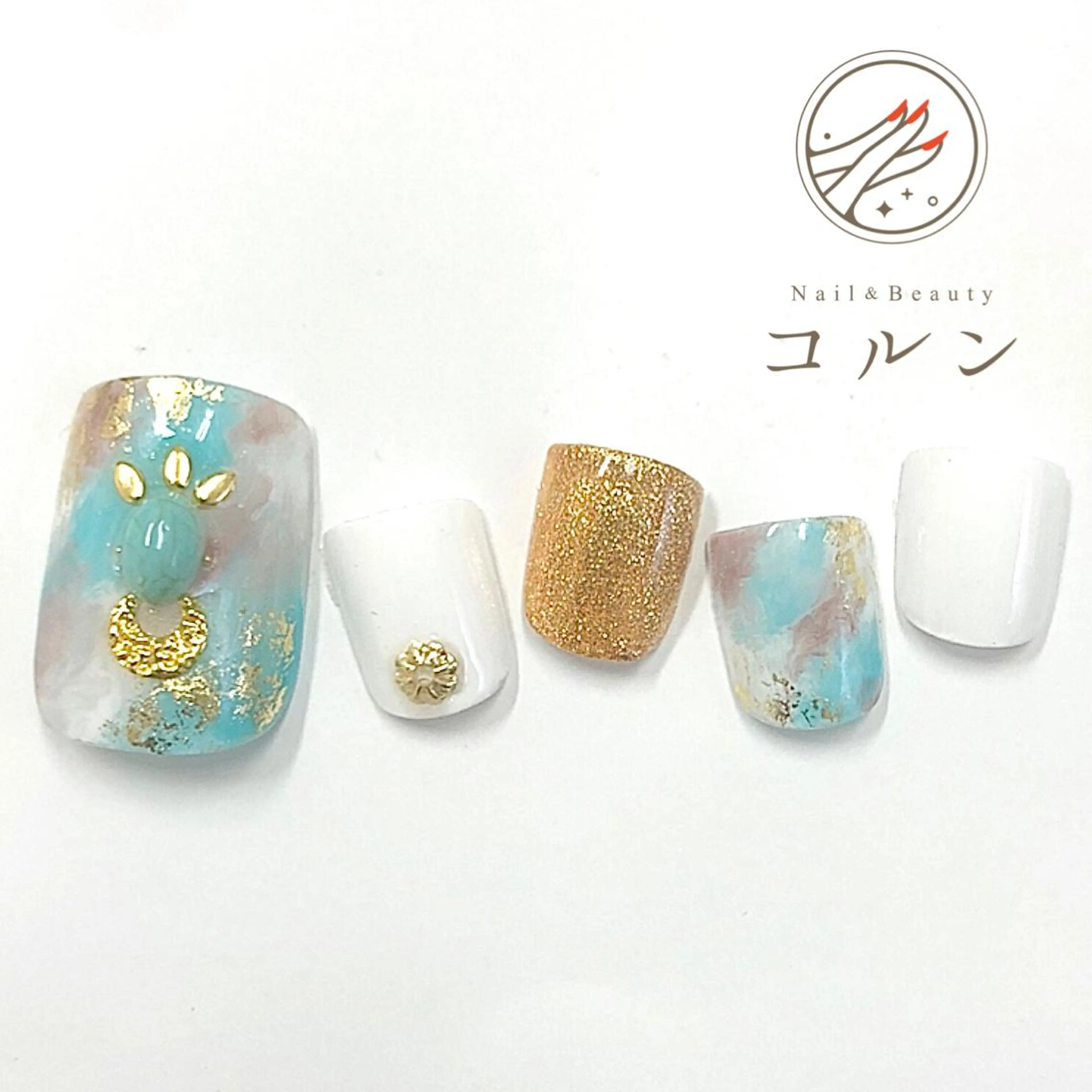 ネイル ハンドネイル フットネイル NailBeauty コルンのネイルデザイン