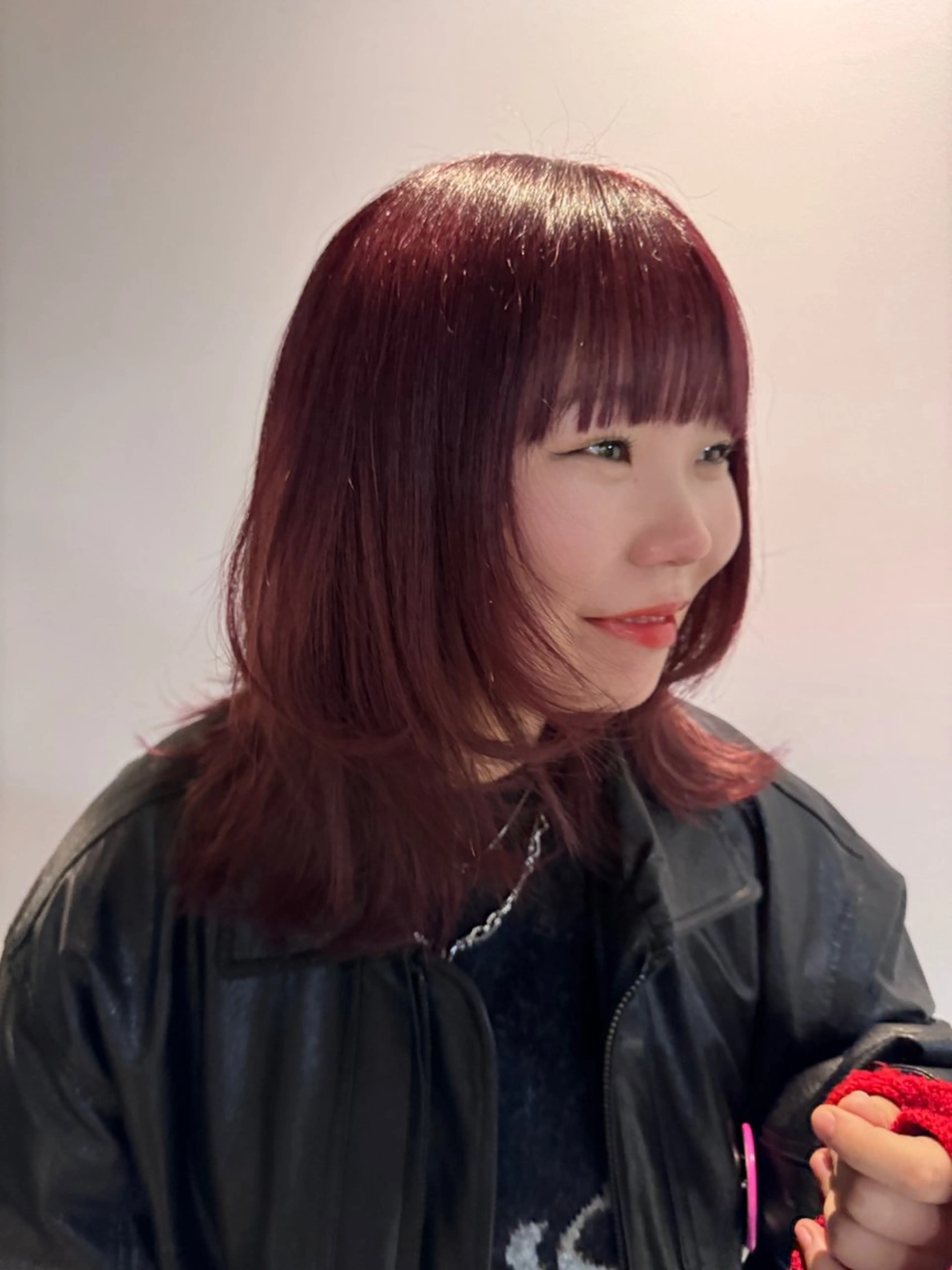 ミディアム saki/メンズパー マ・デザインカラーのヘアスタイル