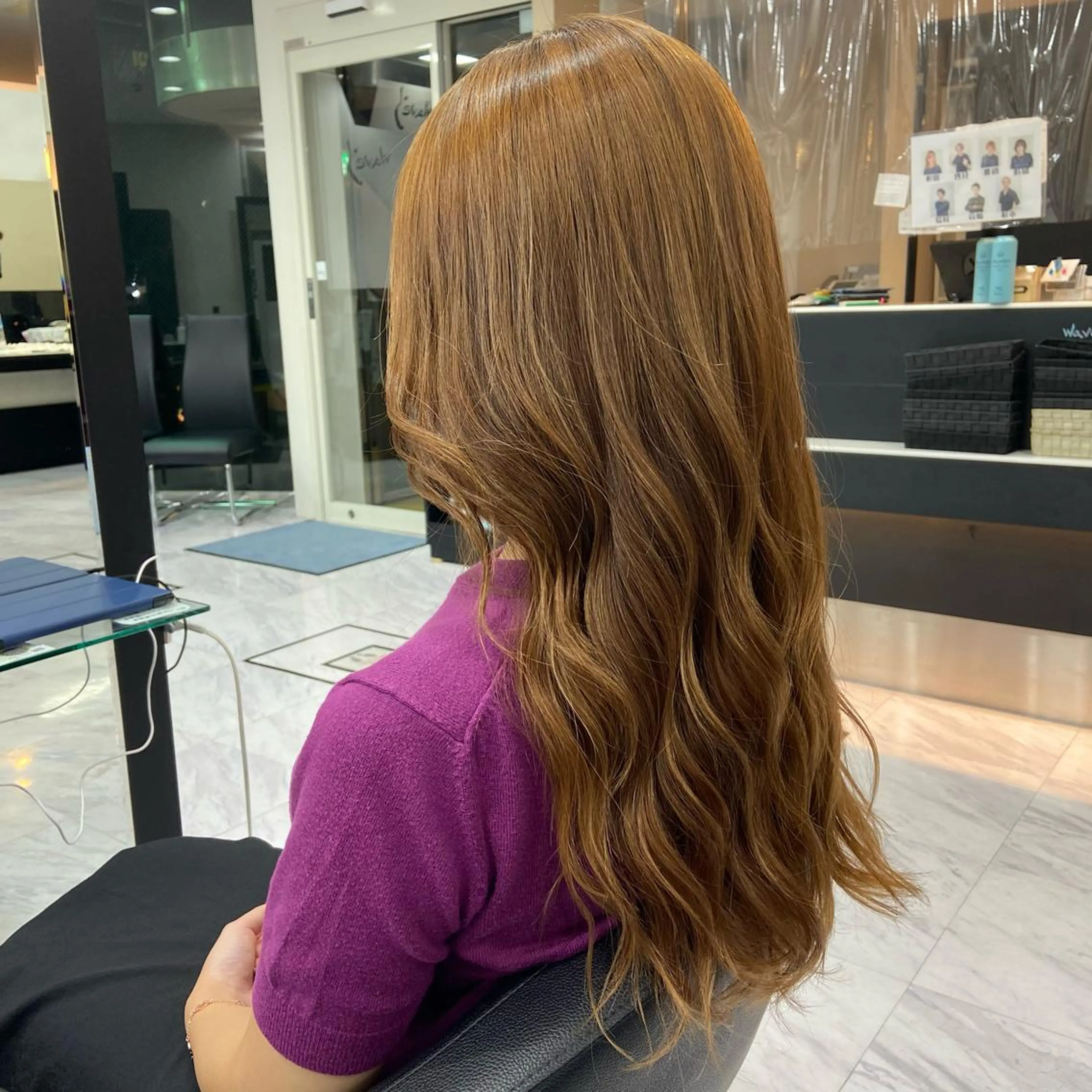 ロング Luce 杉本のヘアスタイル