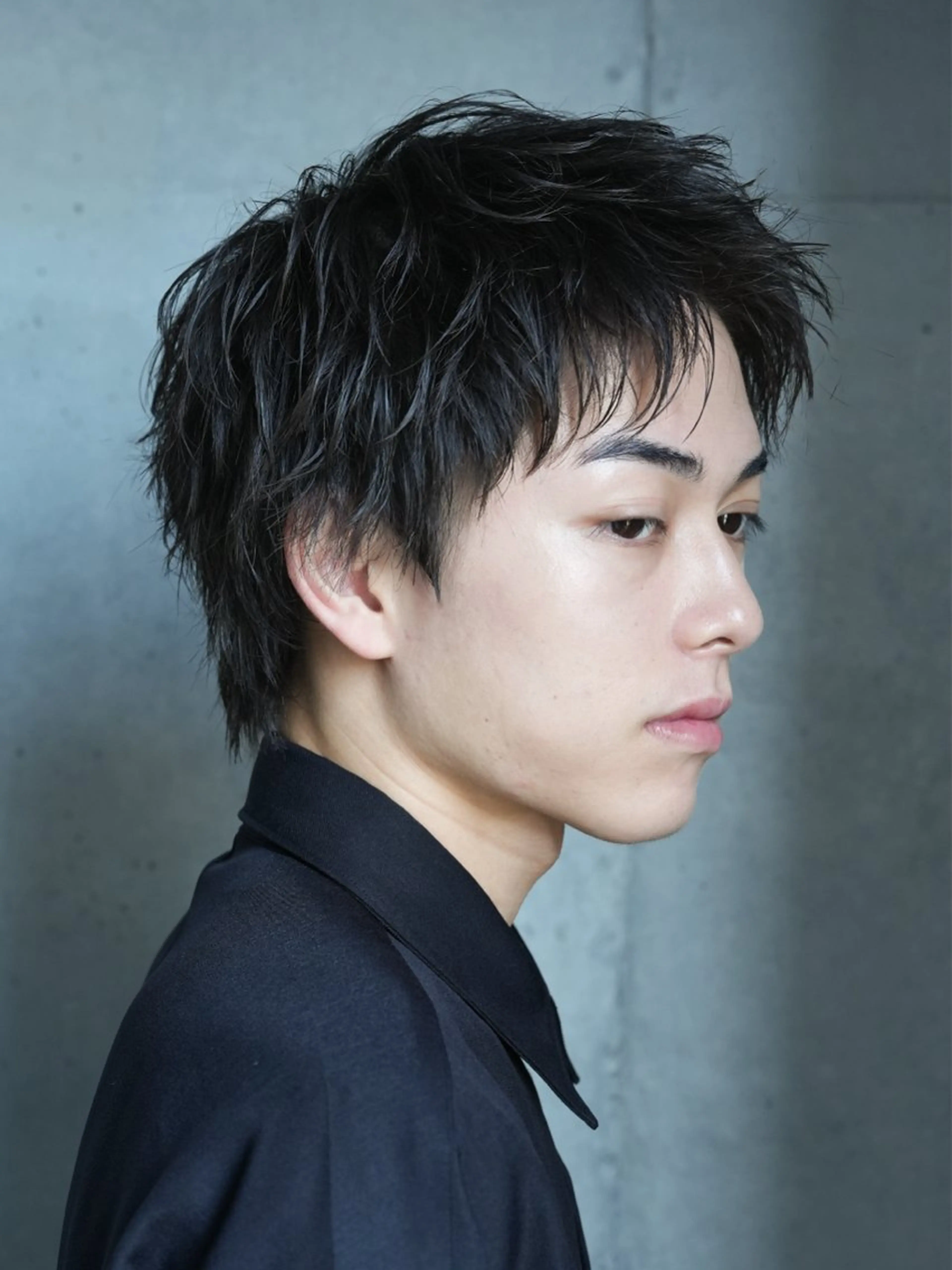 ショート メンズ 深谷 侑亮のヘアスタイル