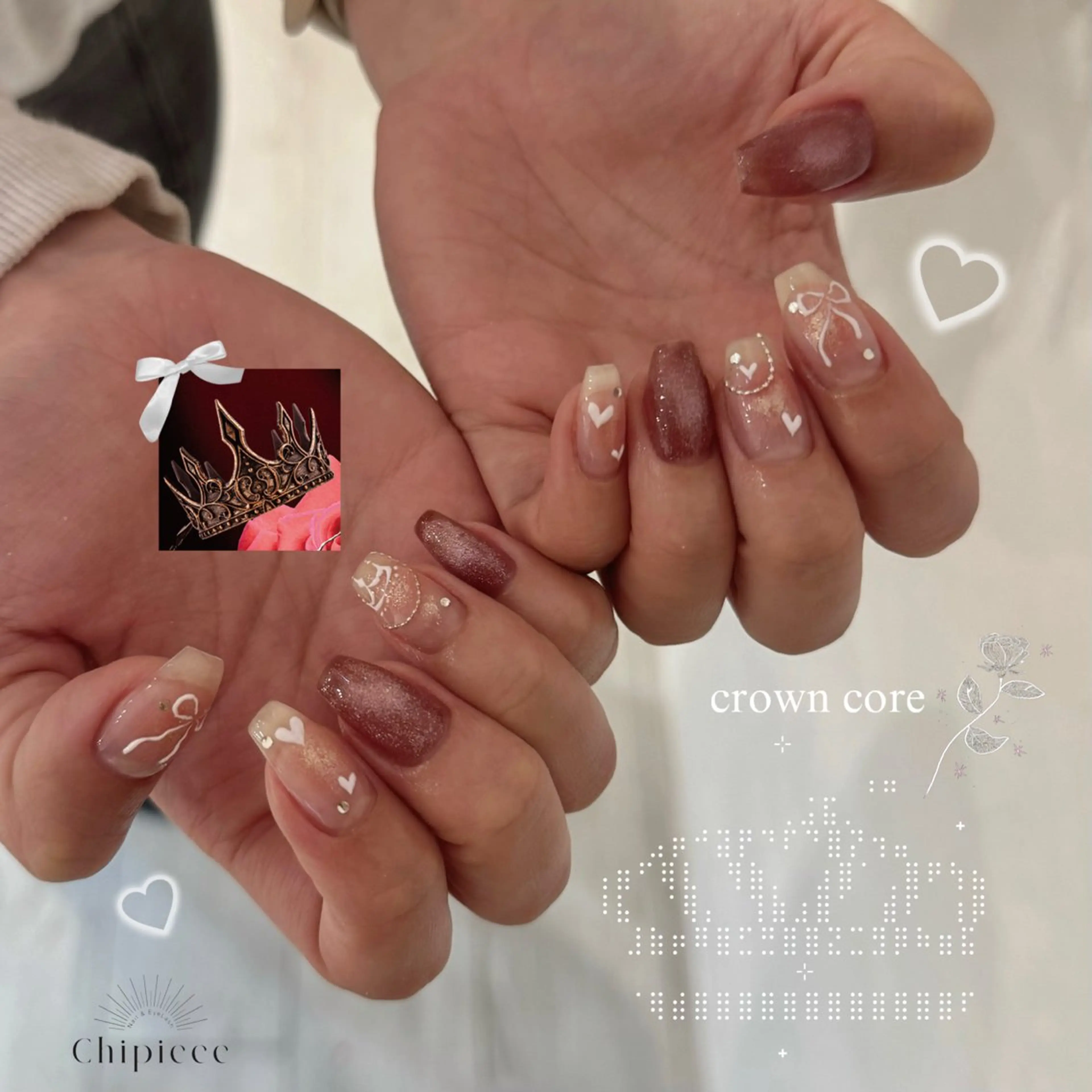 ネイル ハンドネイル chipieee kannaのネイルデザイン