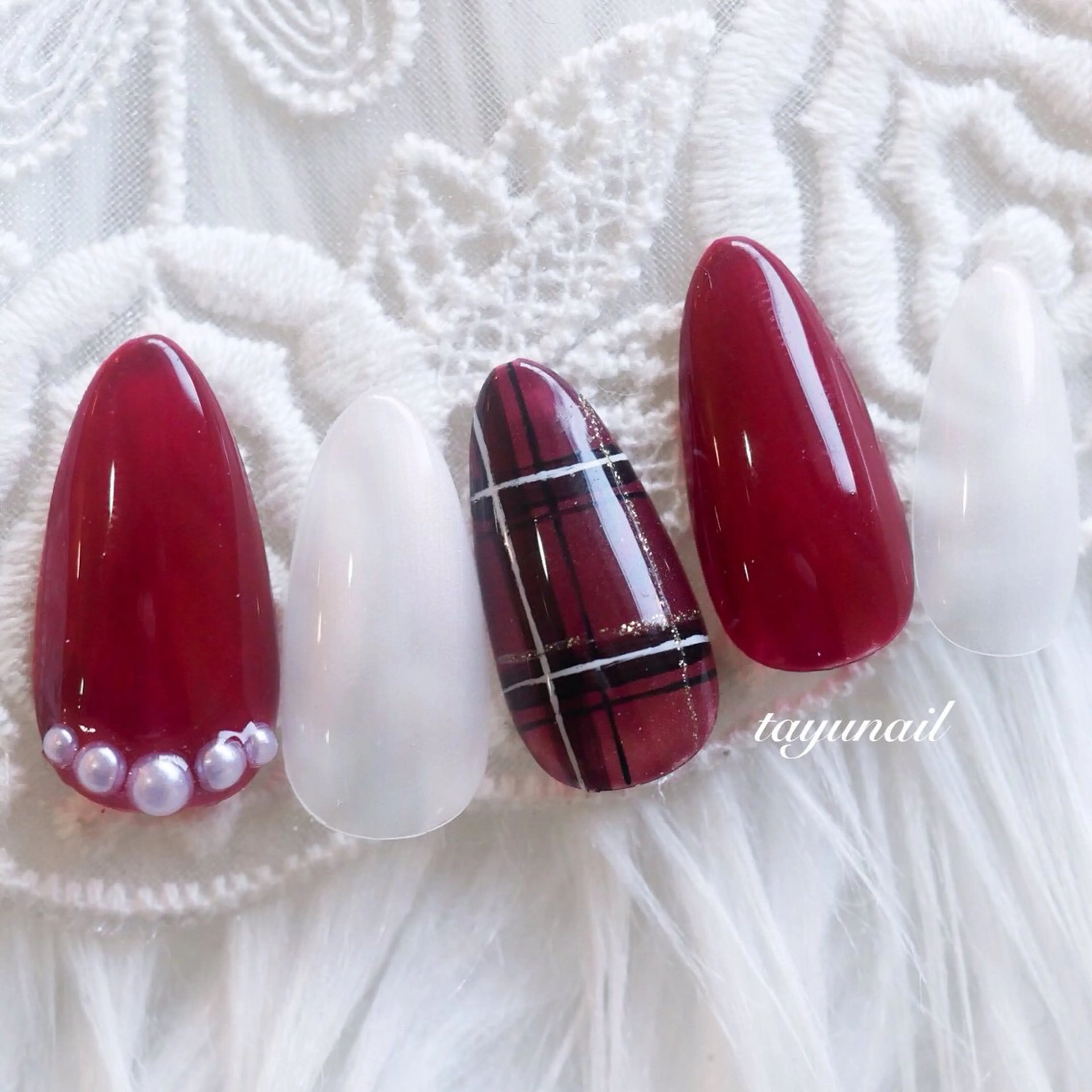 ネイル アートネイル ジェルネイル パラジェル ハンドネイル ネイルサロン・ネイルスクール　たゆnail所属・ネイルサロン 【たゆnail】のネイルデザイン