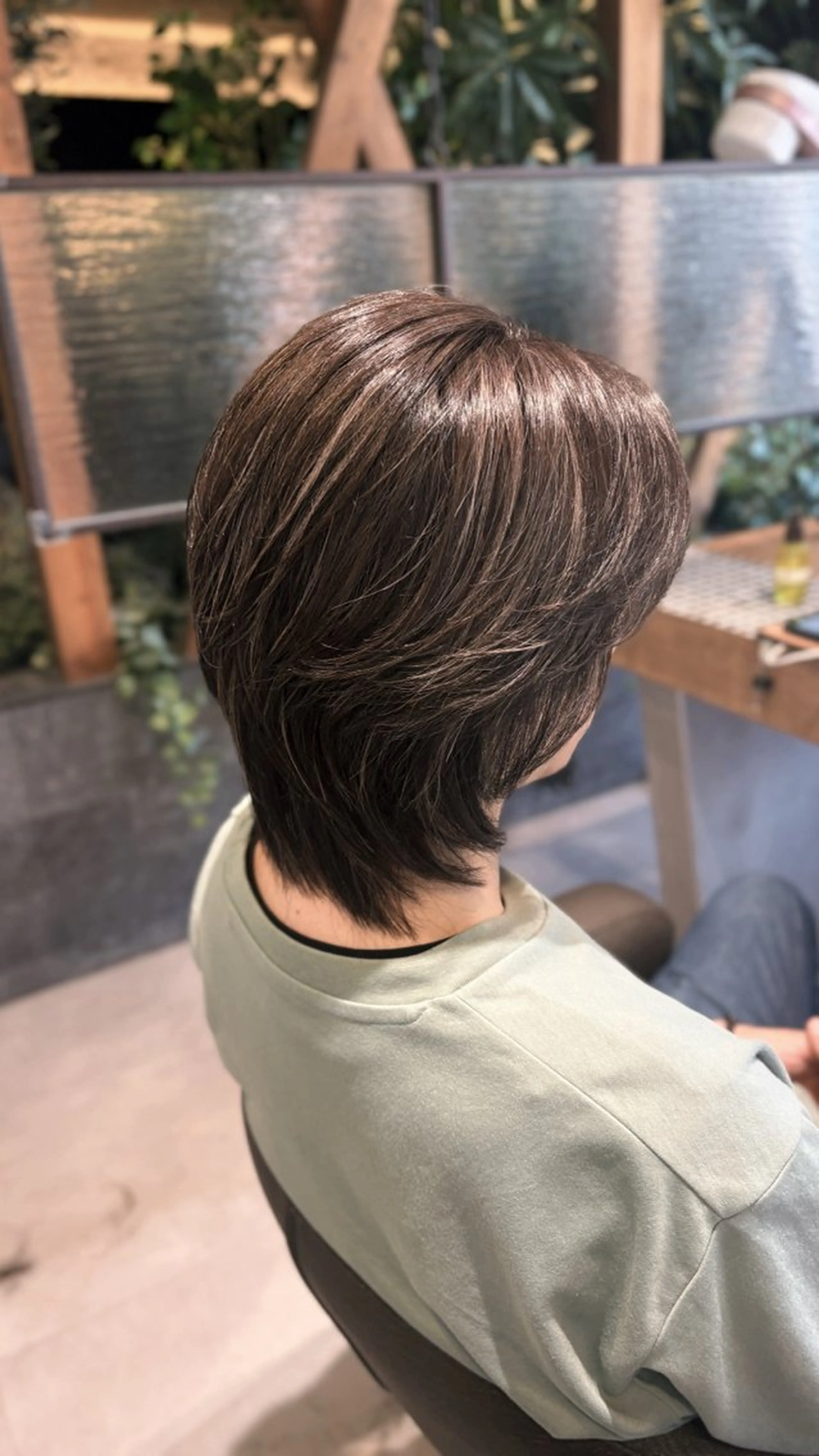 ショート カラー メンズ メンズメッシュ メッシュ Zina.金上美玲 ✲Layer✲南船橋のヘアスタイル