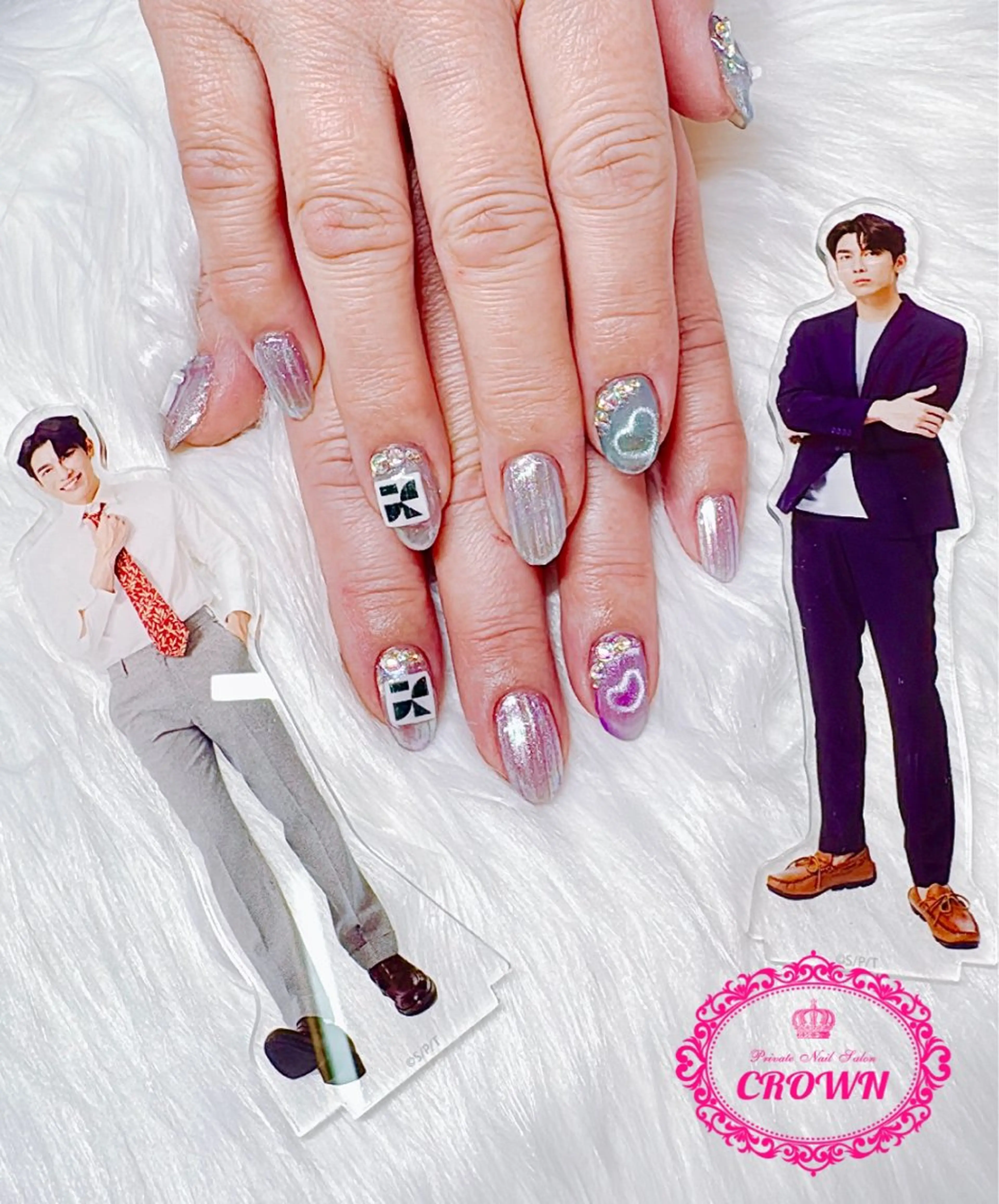 ネイル CROWN プライベートサロンのネイルデザイン