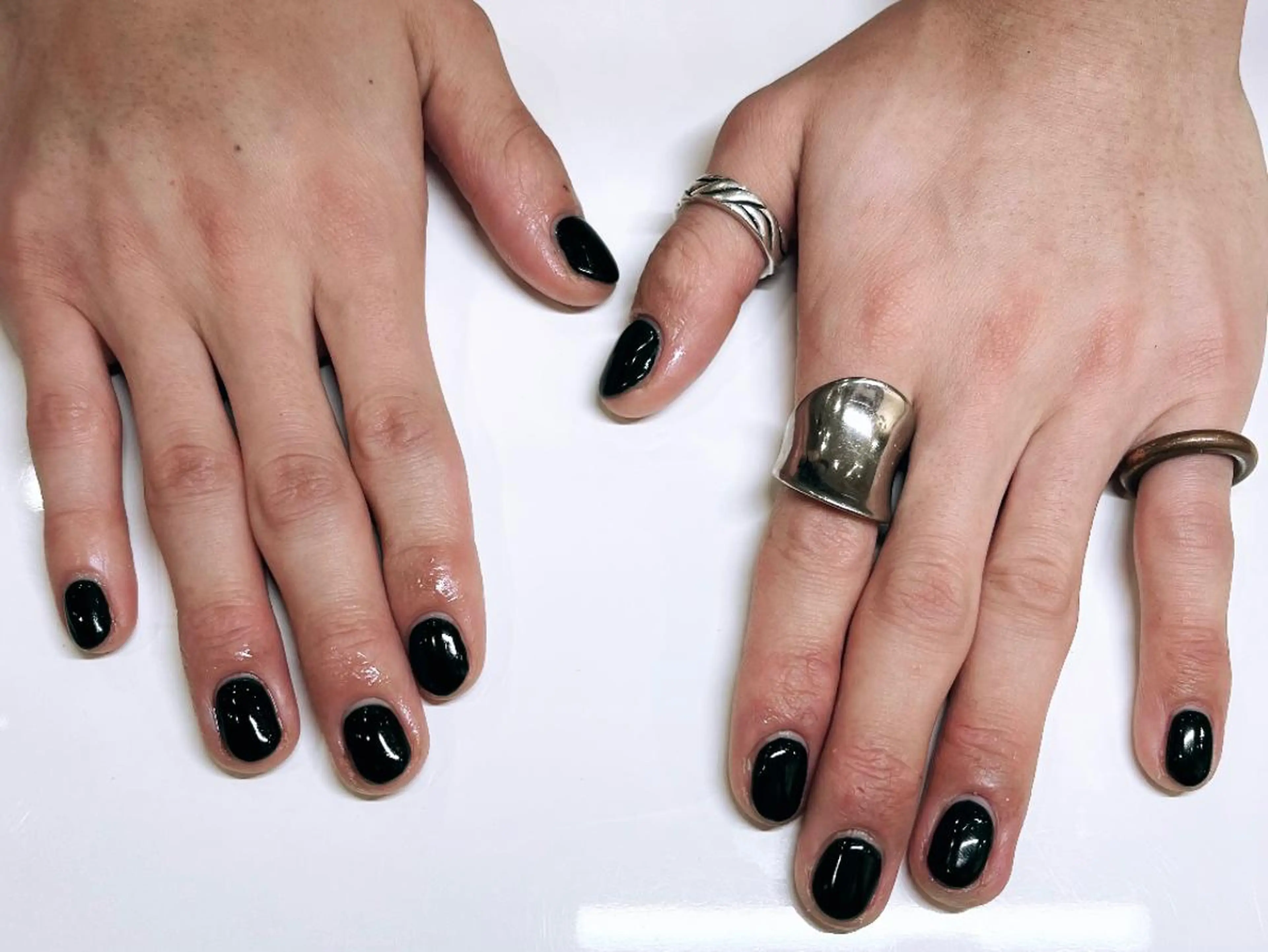 ネイル グリーン メンズネイル 山本 杏香のネイルデザイン