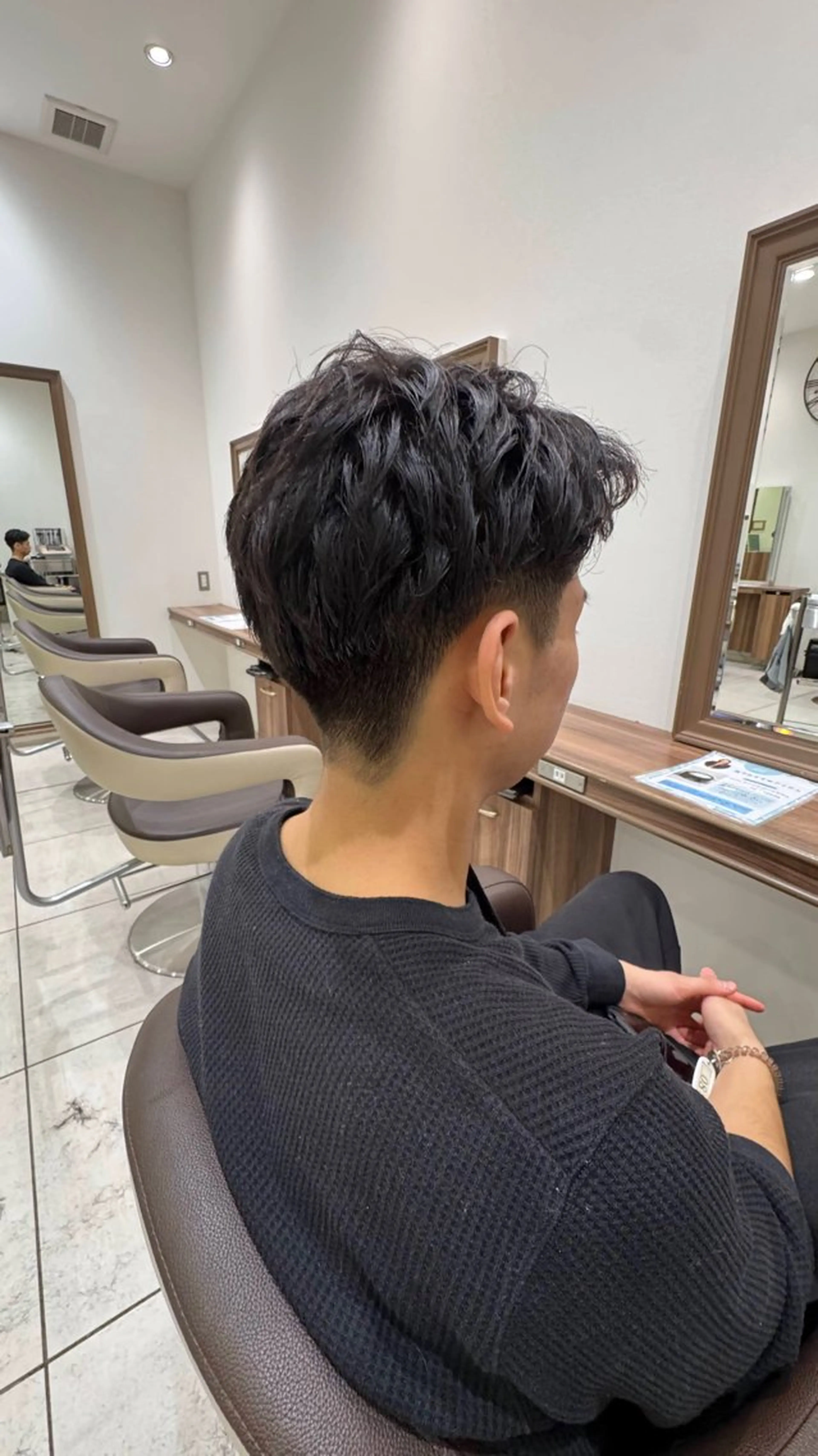 メンズ ツーブロック 刈り上げ カット 薮押 いづみのヘアスタイル