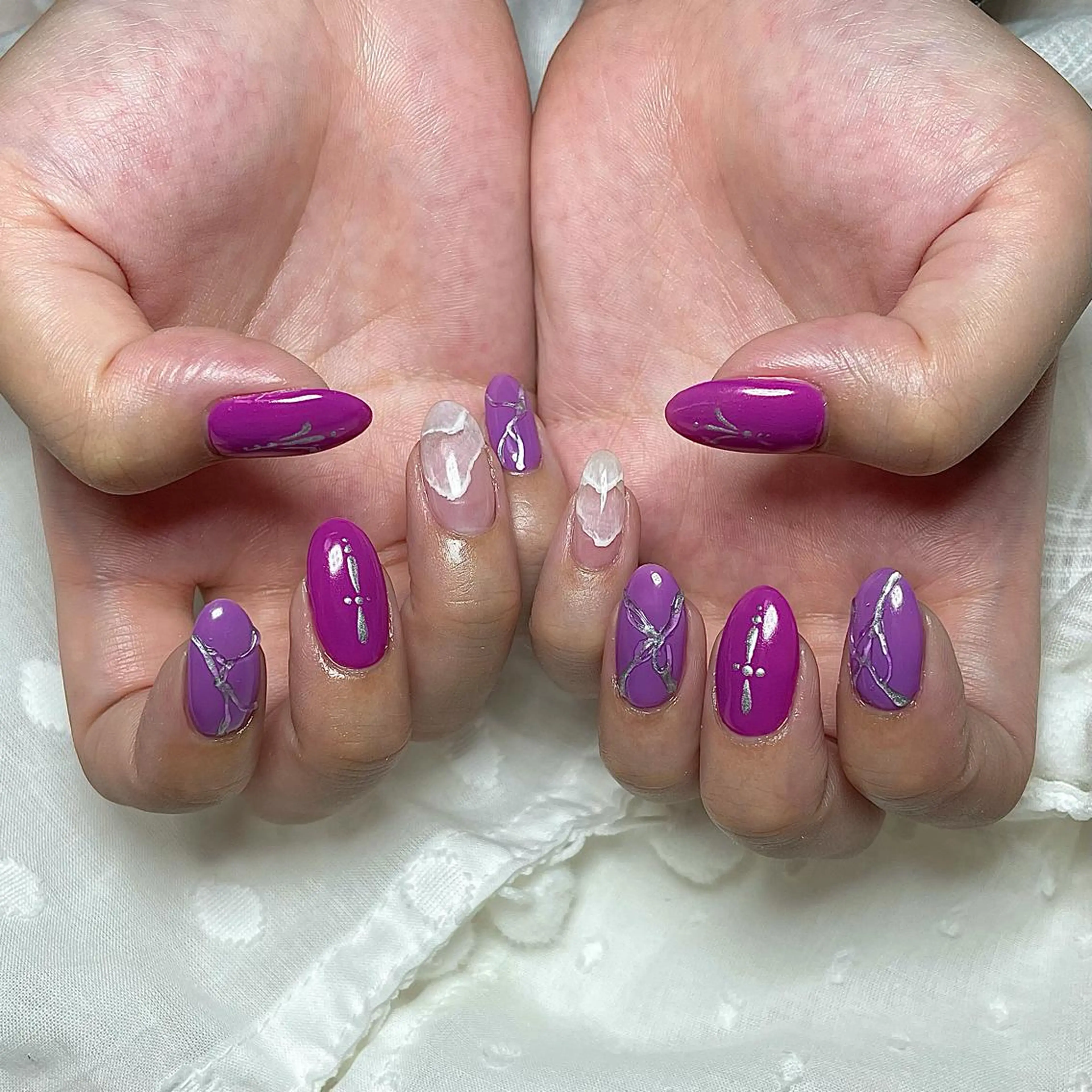 ネイル ハンドネイル Nailsalon BLOOM🌷 山崎のネイルデザイン