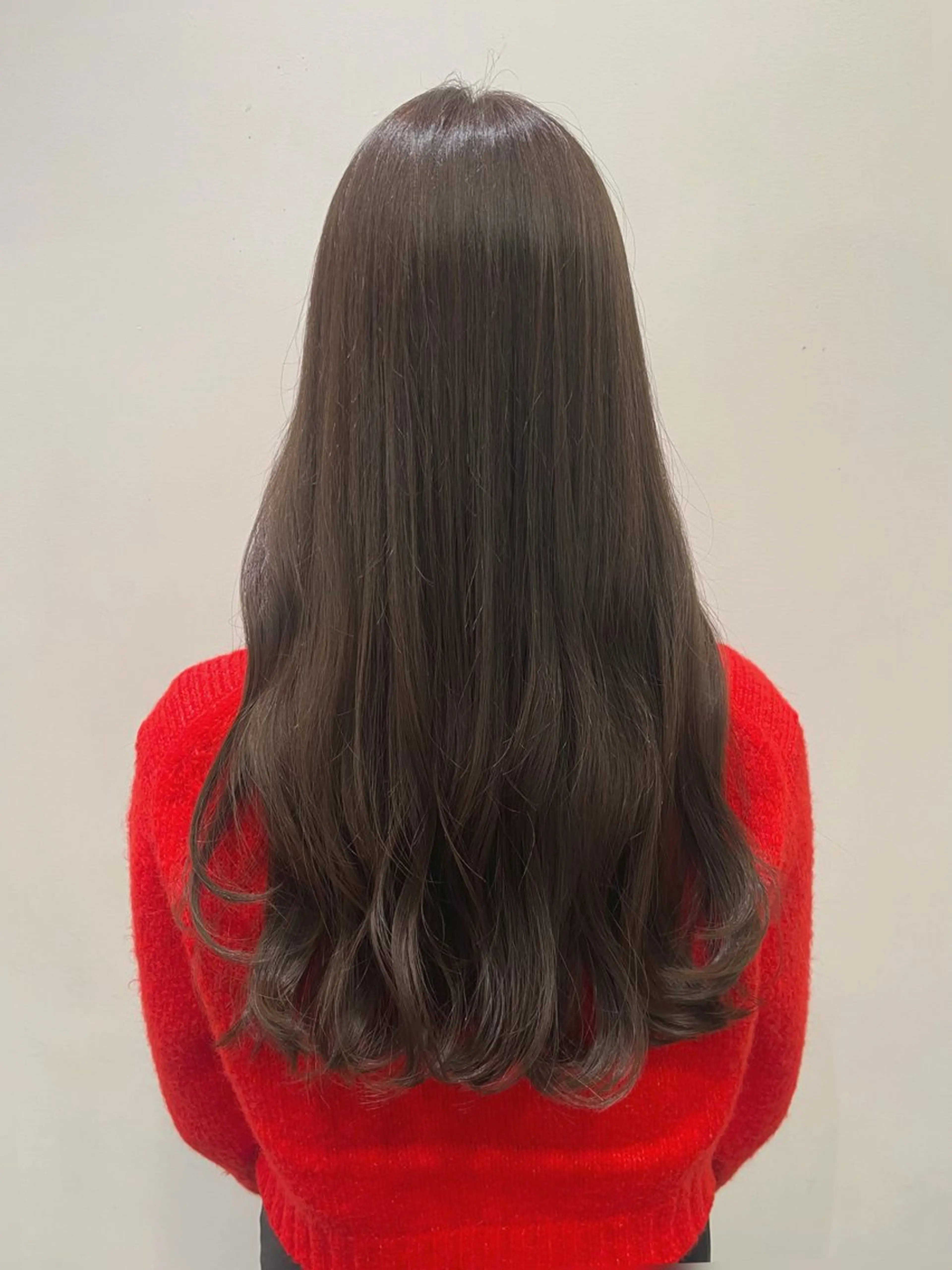 ロング カラー ベージュカラー オリーブベージュ トリートメント カット ヘアカラー トリートメント ✨透明感カラー✨ 🦖佐々木未来🦕のヘアスタイル