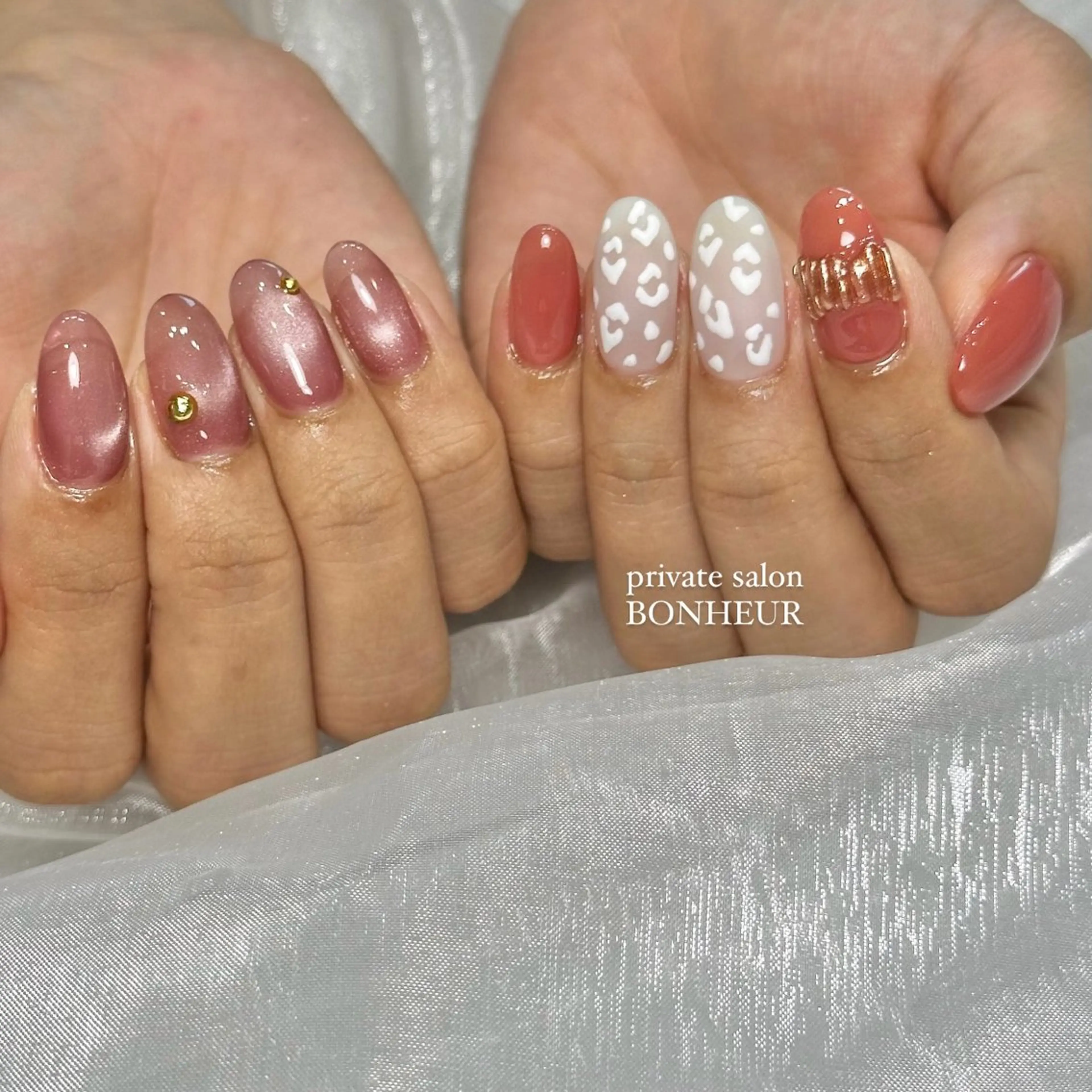 ネイル ハンドネイル BONHEUR Annaのネイルデザイン
