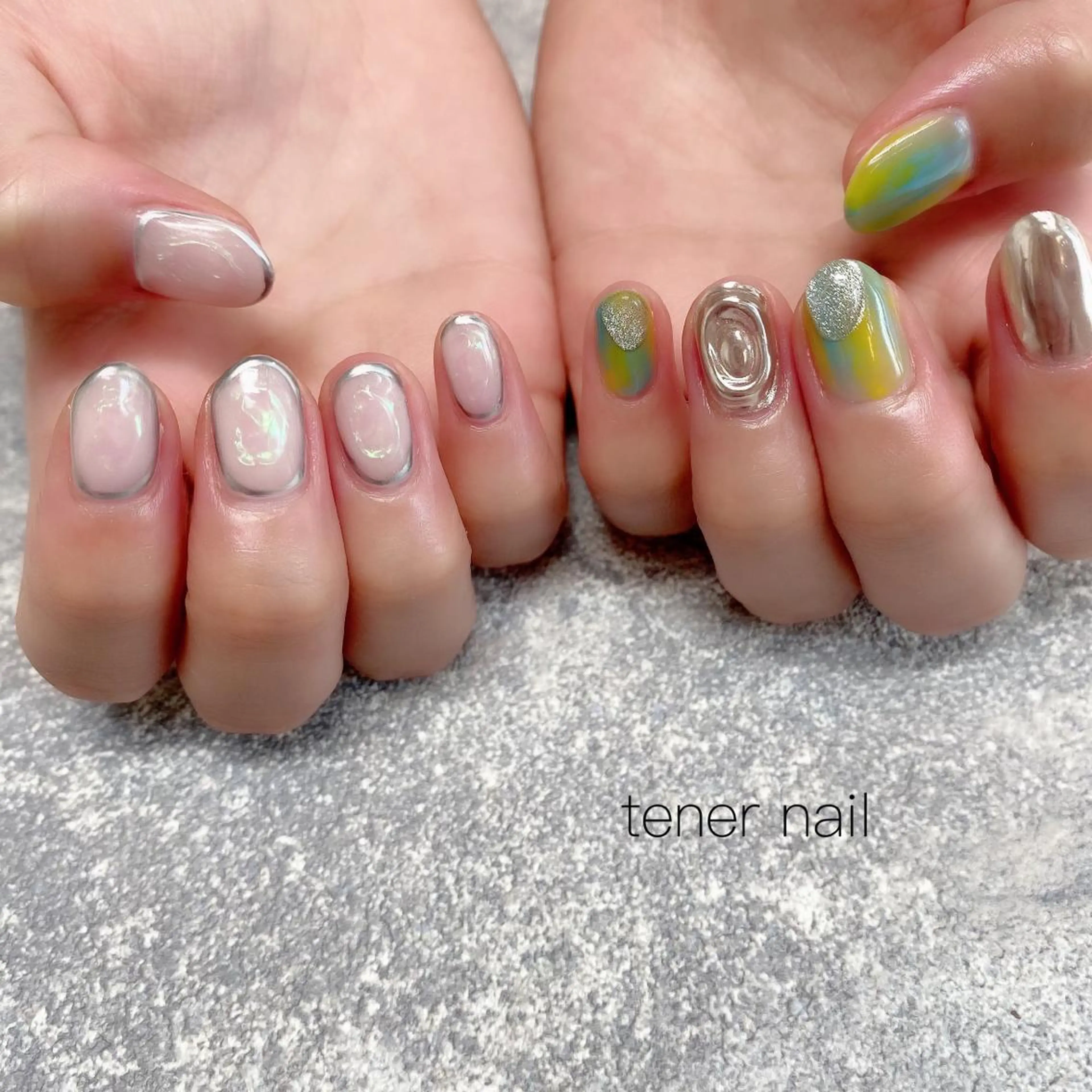 ネイル ニュアンスネイル テネルネイル tener nailのネイルデザイン