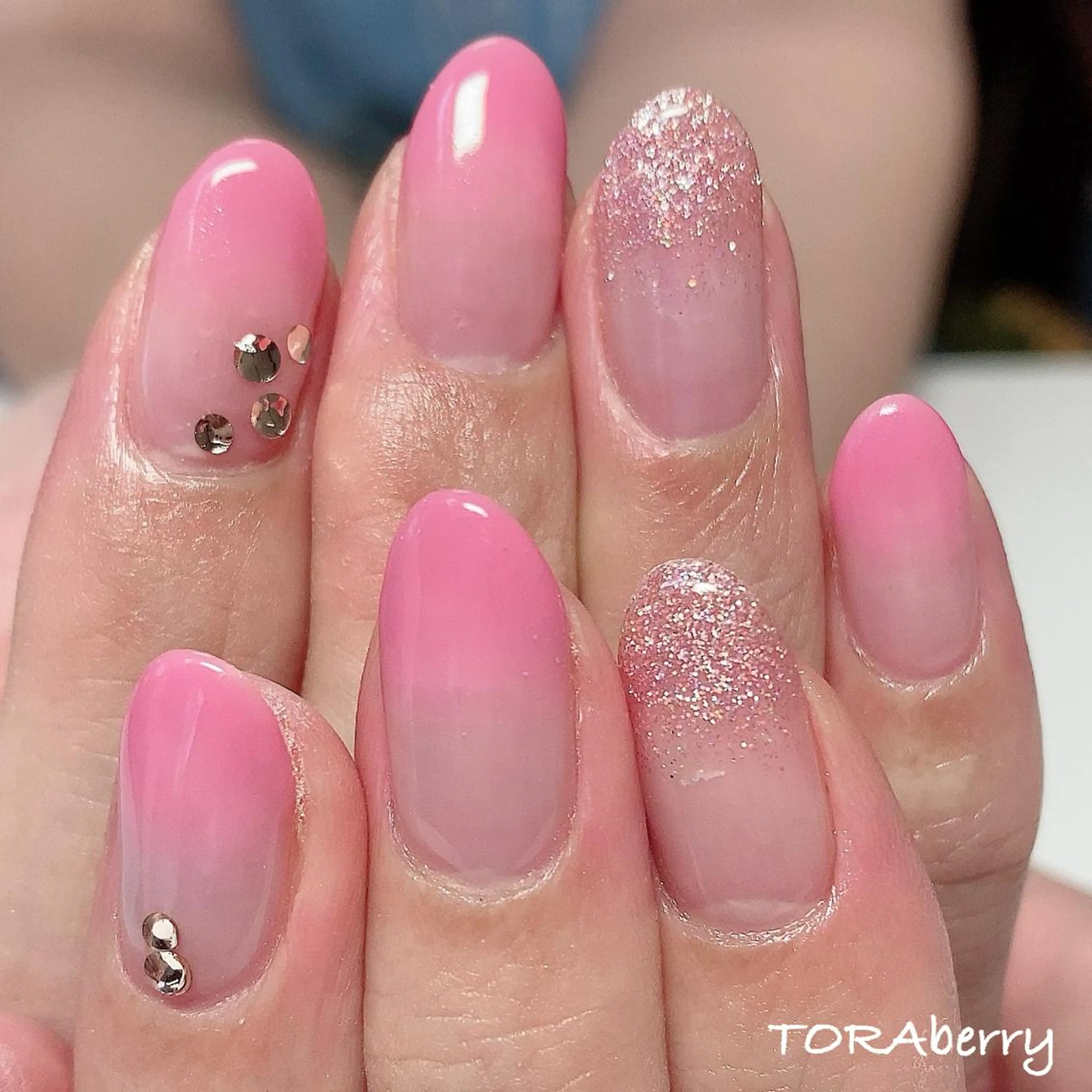 ネイル グラデーション ハンドネイル ネイリスト なつみのネイルデザイン