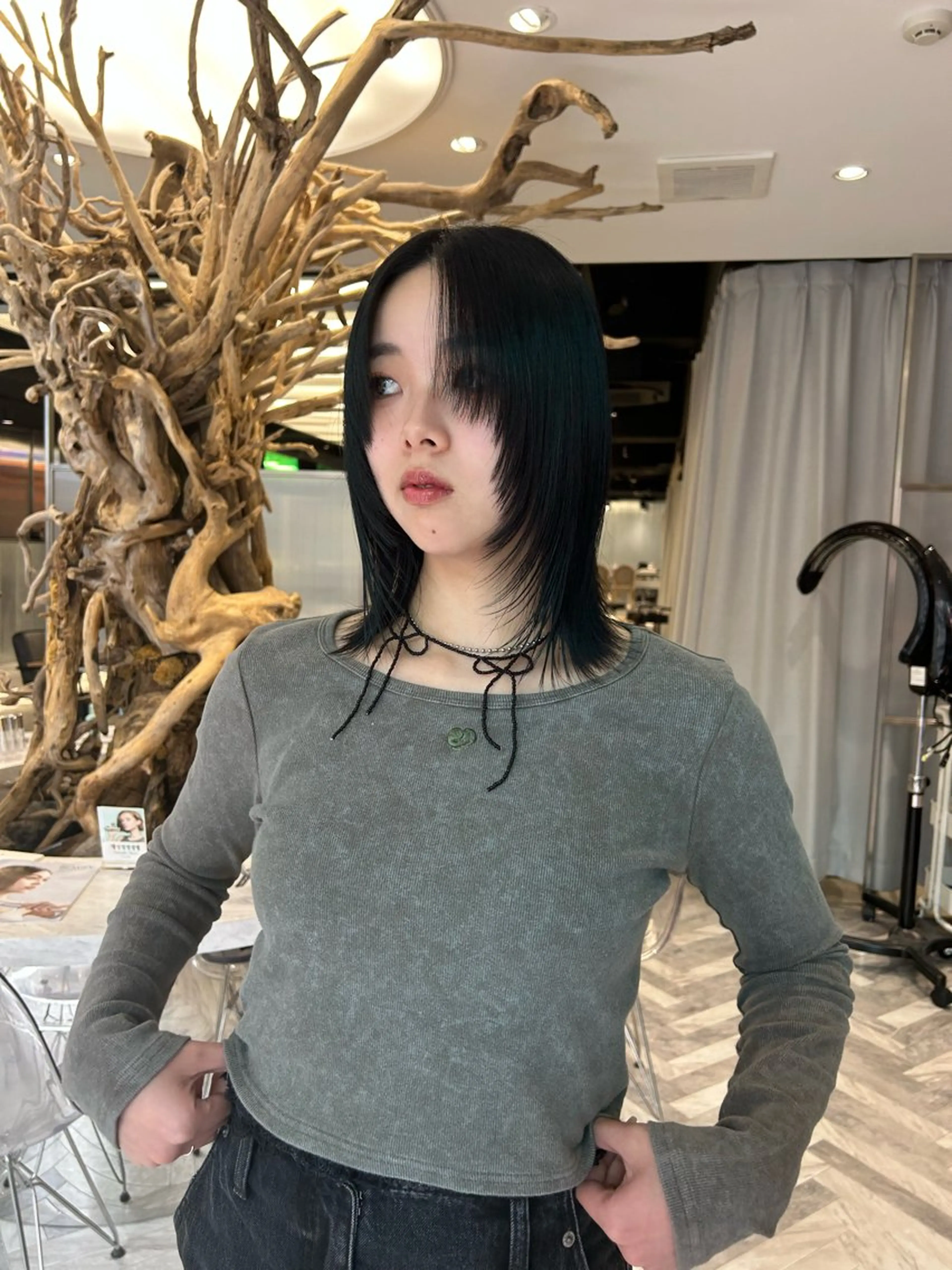 ミディアム hair&eye🎀 /momoKaのヘアスタイル