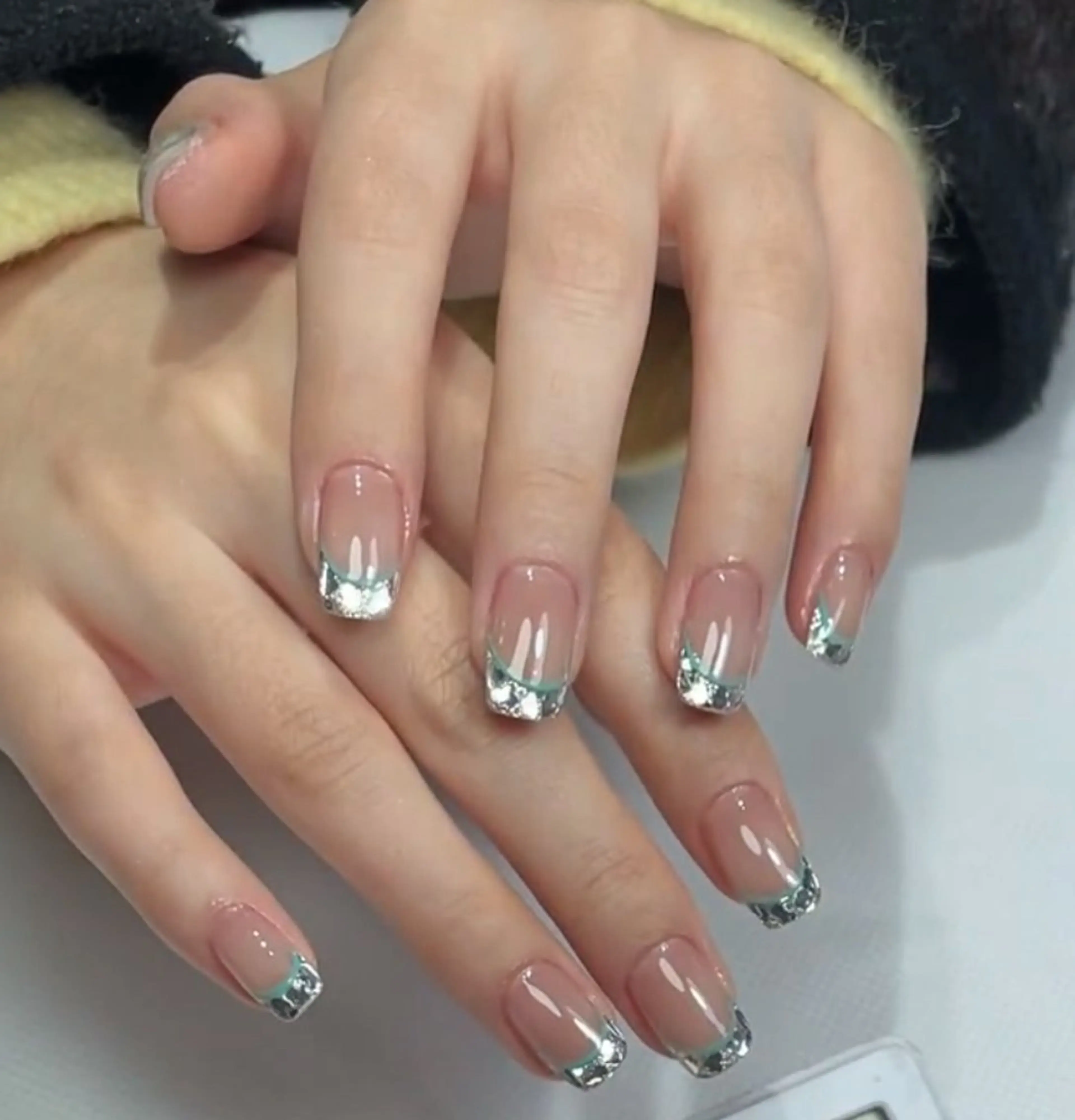 ネイル アートネイル 韓国ネイル 持ち込み ニュアンスネイル ワンカラーネイル イブ ネイリのネイルデザイン