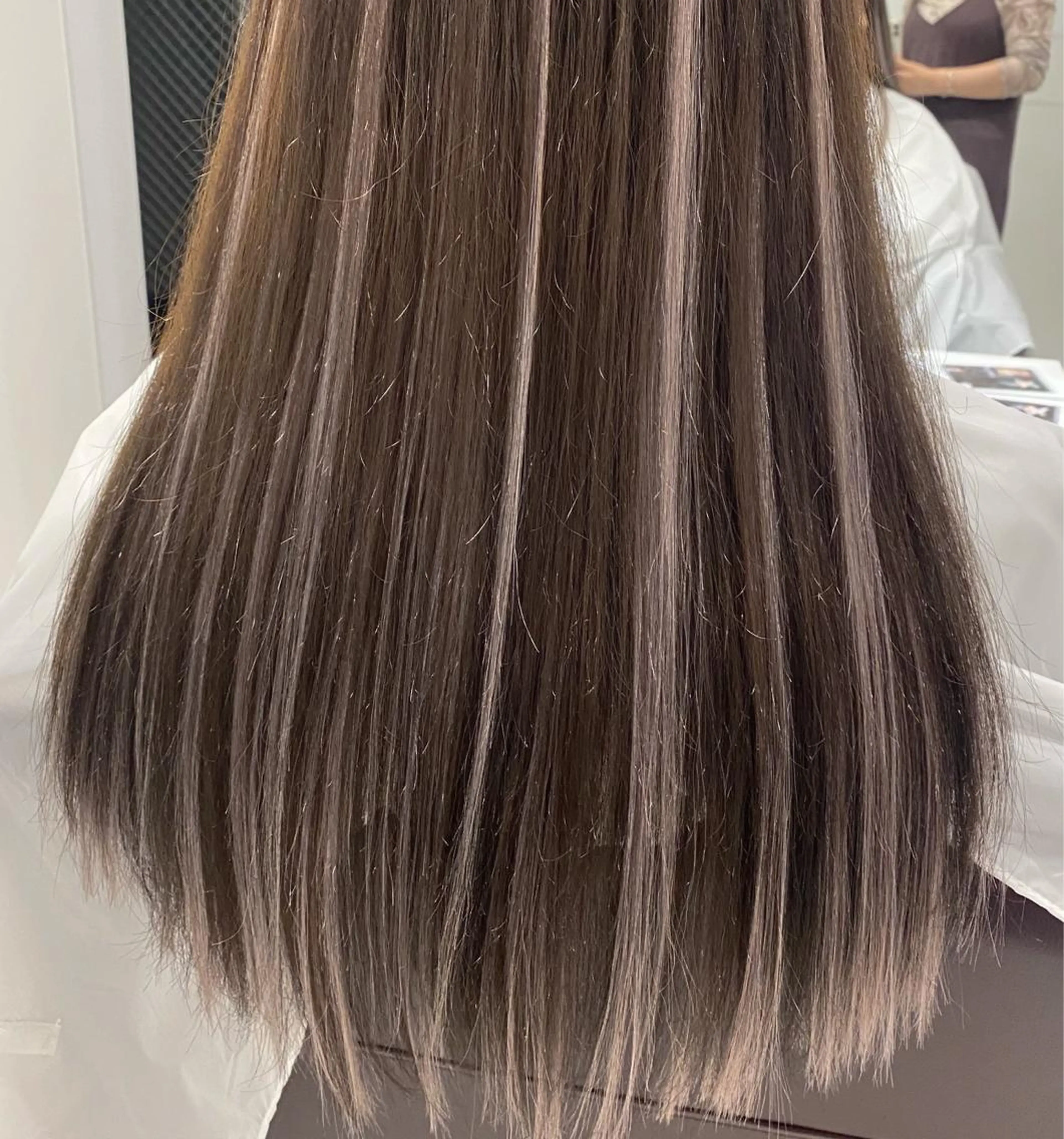 ロング エクステ ハイライト Amelie所属・Amelie yunのヘアスタイル