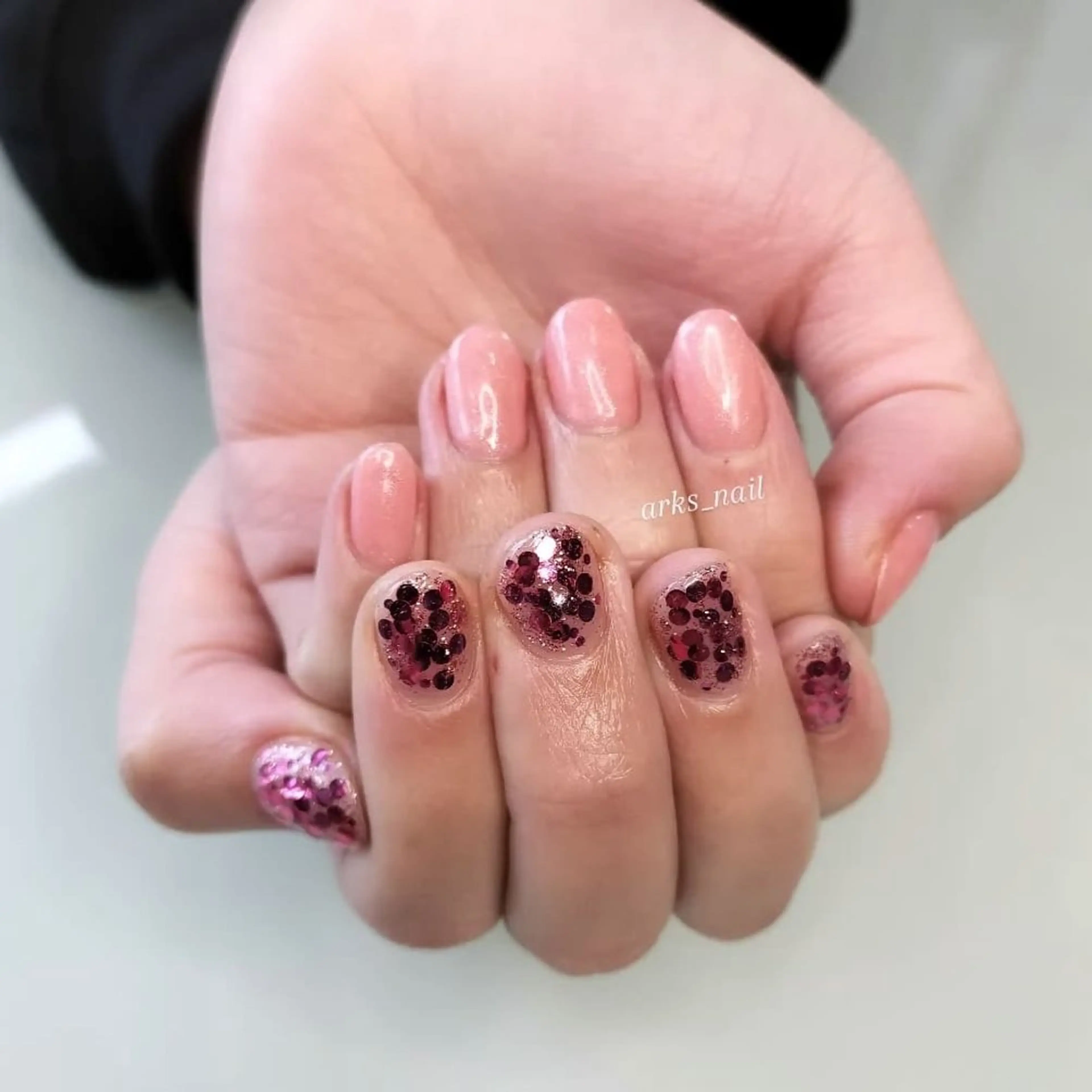 ネイル ジェルネイル arks nailのネイルデザイン
