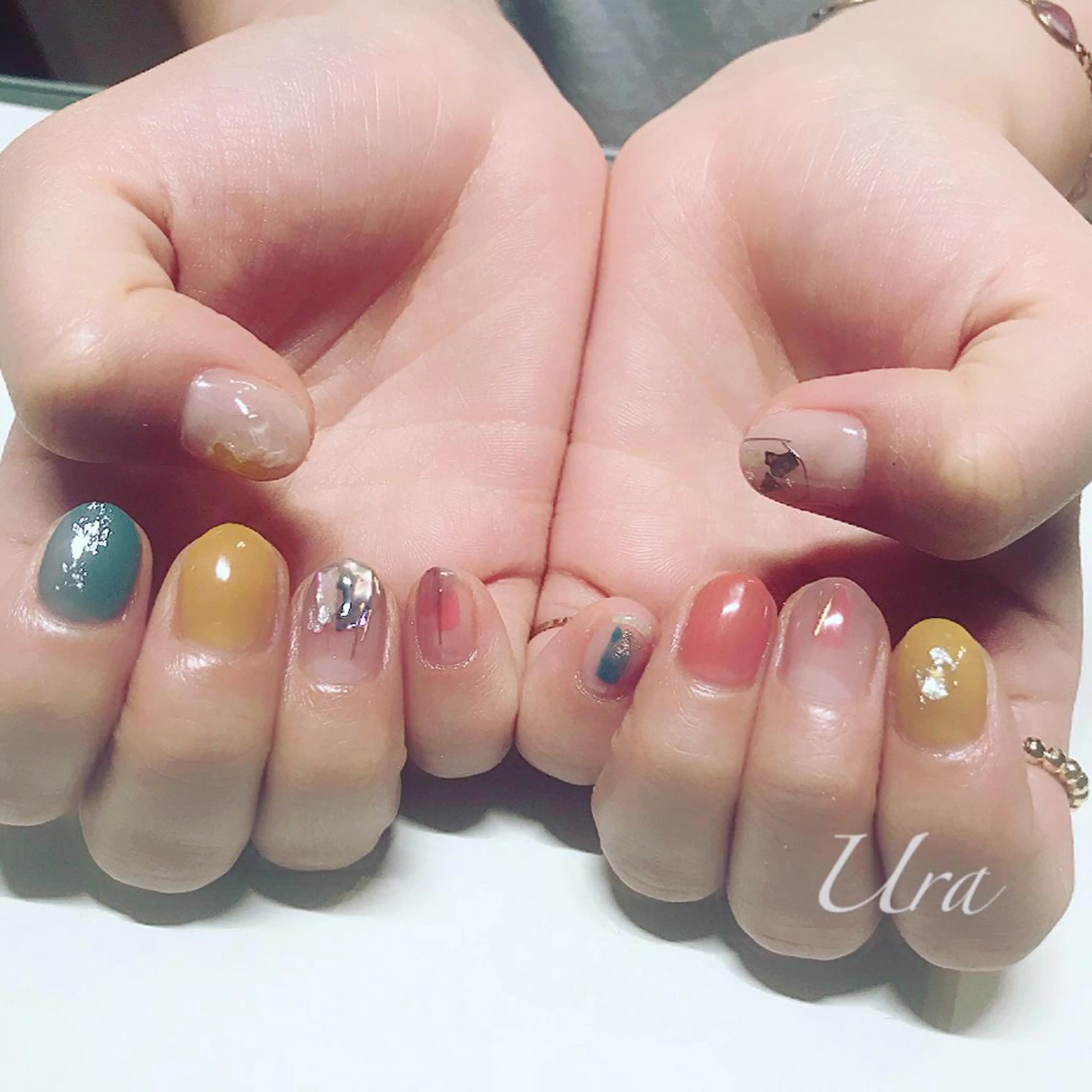 ネイル ニュアンスネイル UrakoNail 《nail》のネイルデザイン