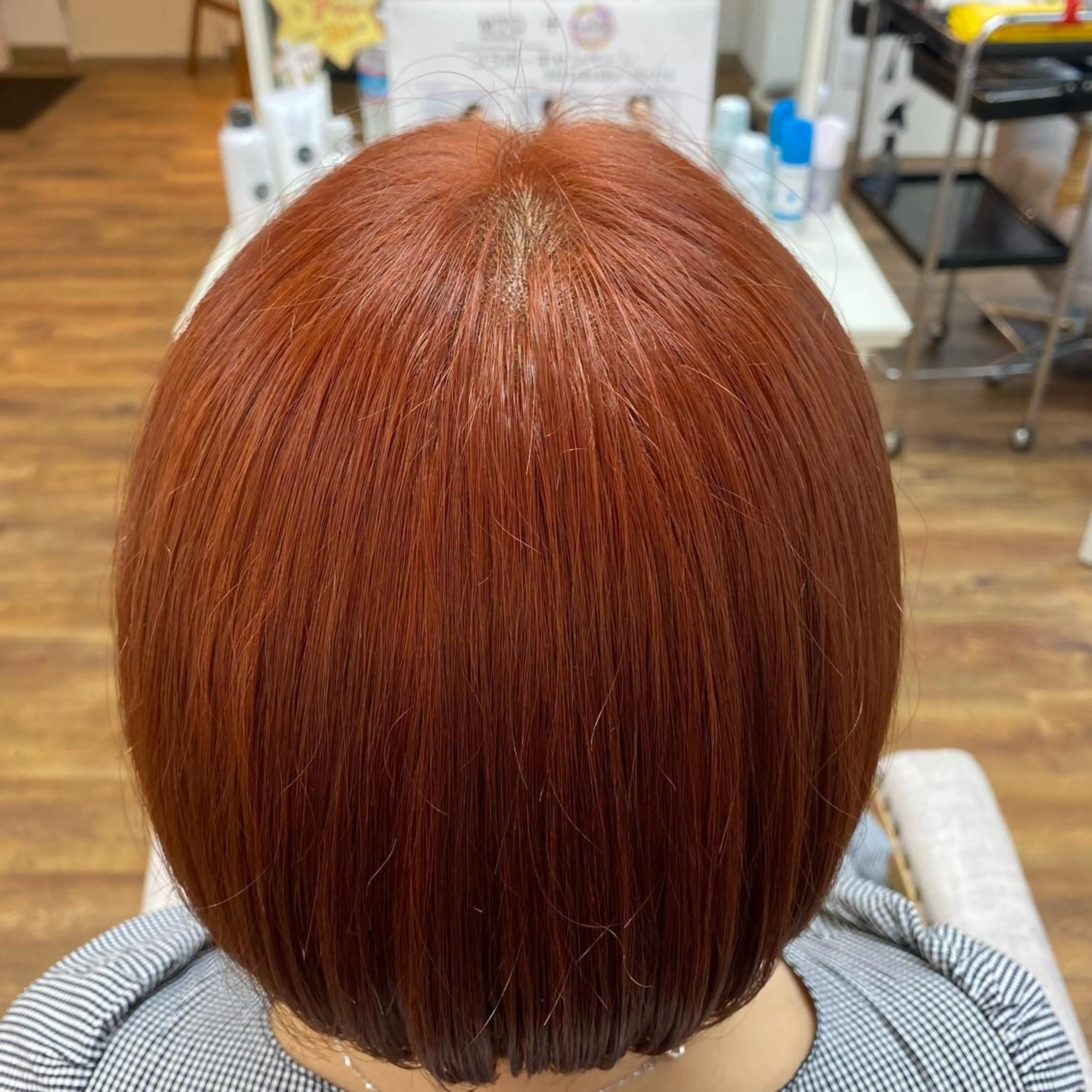 カラー 大場 優のヘアスタイル