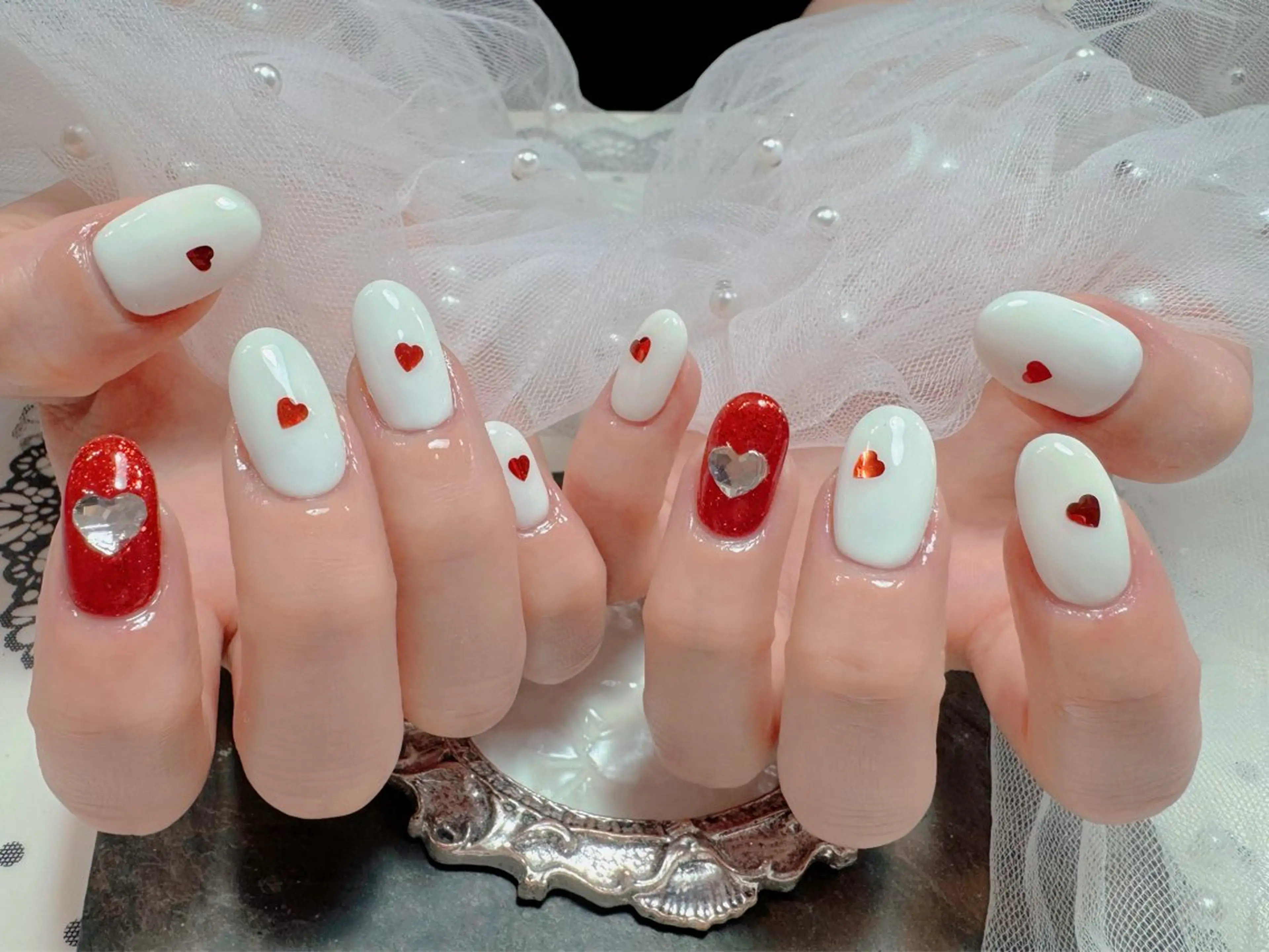 ネイル マジック ミラーのネイルデザイン