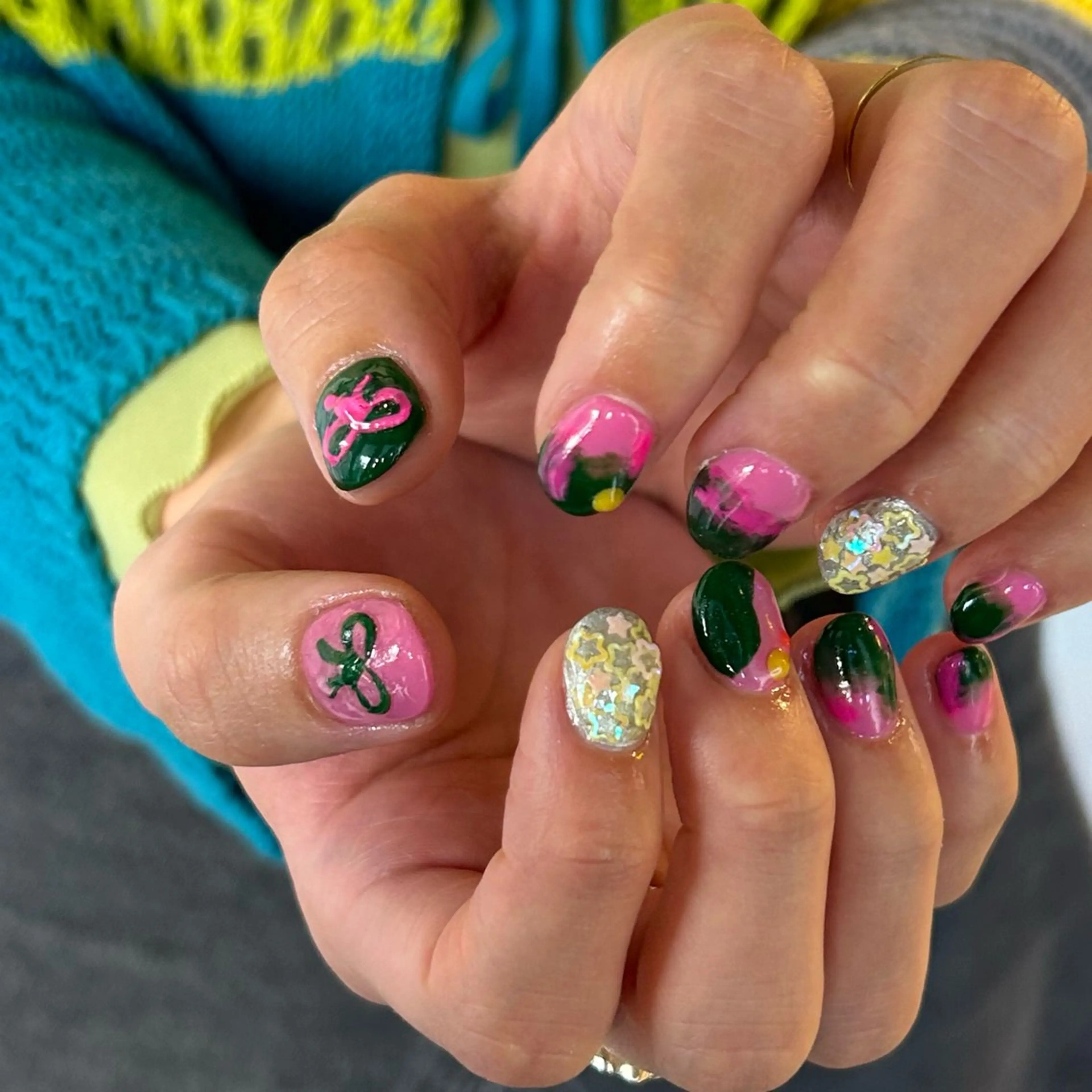 ネイル ハンドネイル ハンドケア OAK所属・個性派ネイル シノのネイルデザイン