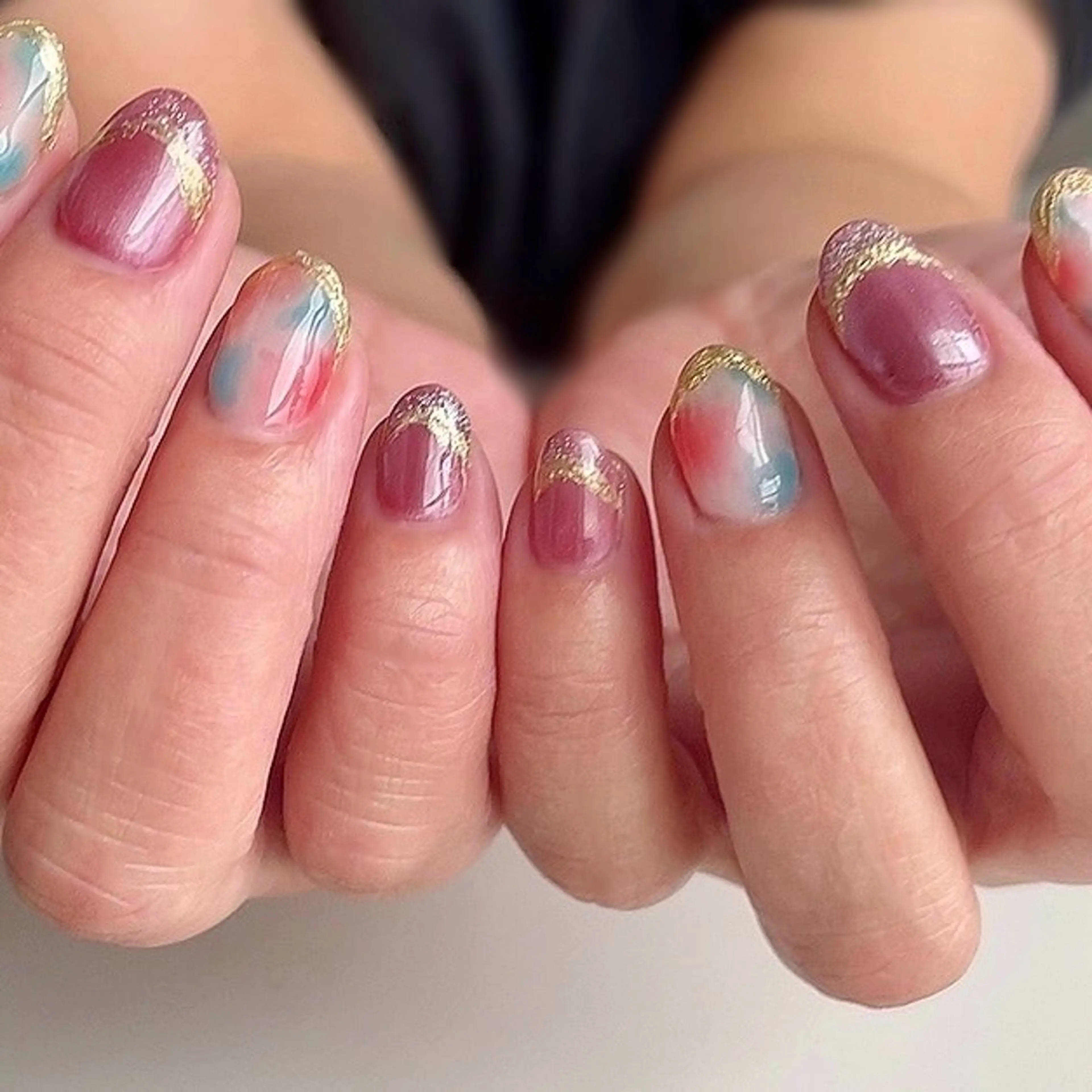 ネイル のらねこ所属・のらねこ🐈‍⬛🎀 yuriaのネイルデザイン