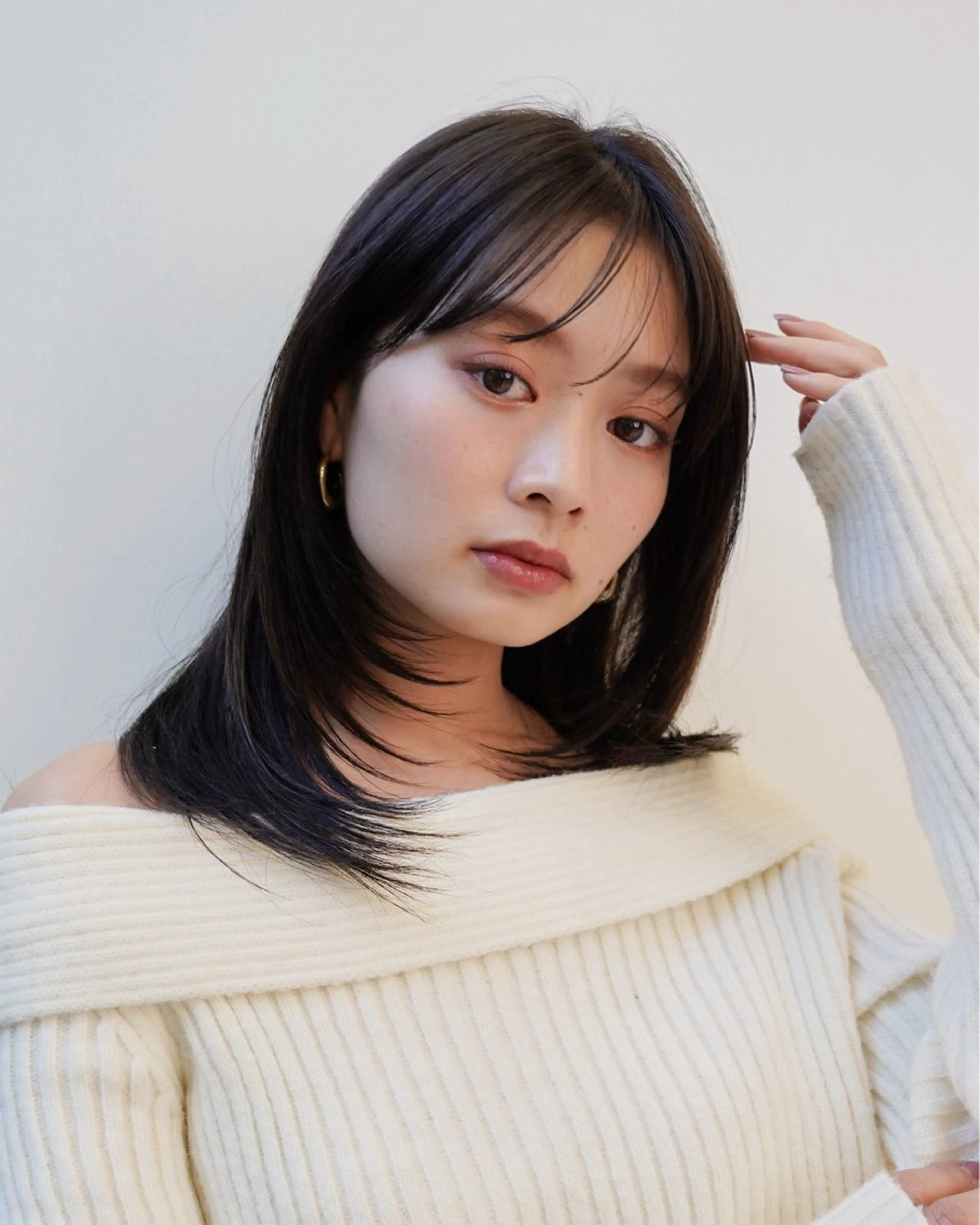 ミディアム 表参道美容師 ぶんじのヘアスタイル