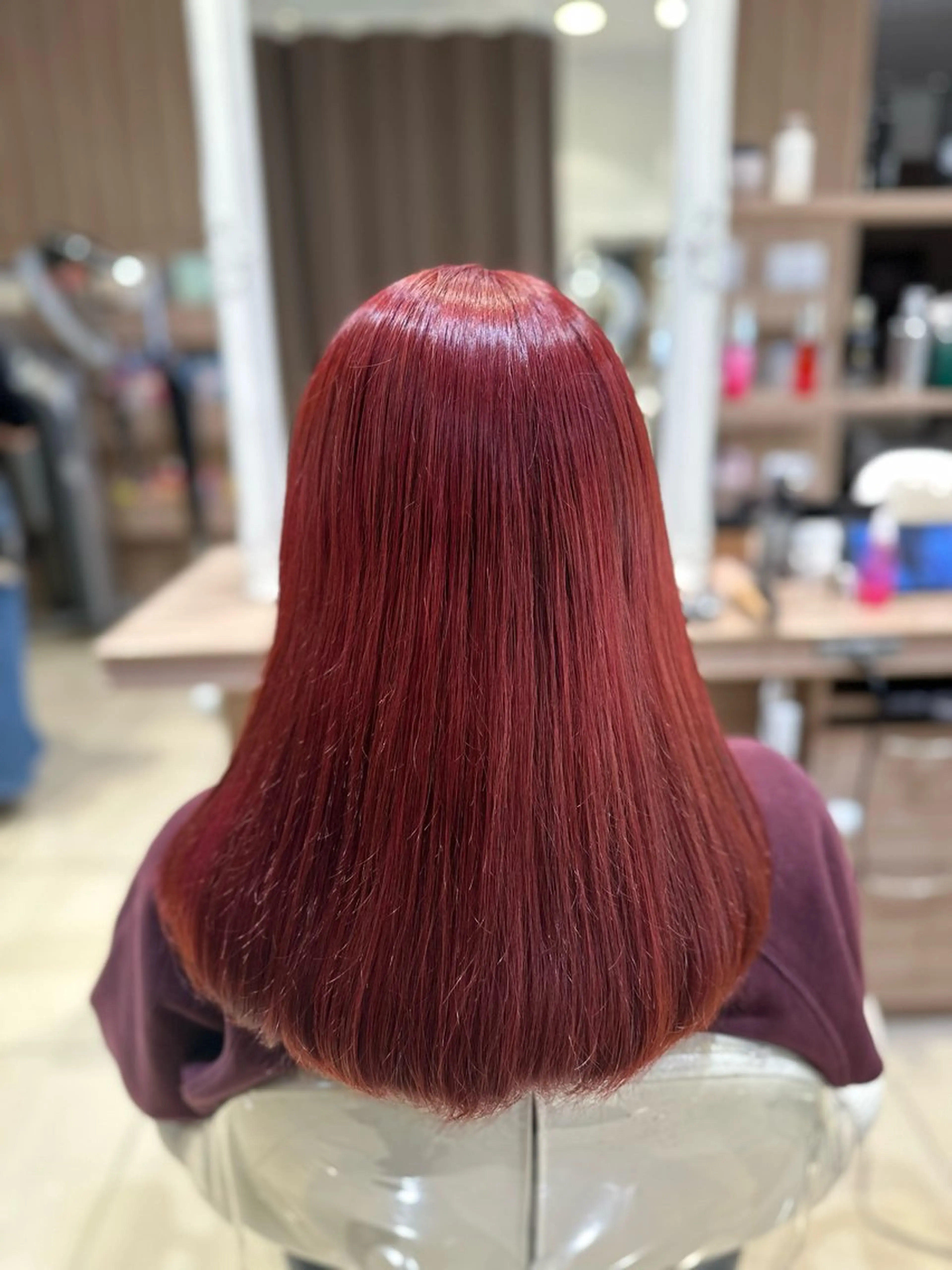 ロング カラー ブリーチ ハイトーンカラー カット ヘアカラー トリートメント ☘️お悩み解決☘️ 岡部恒輝のヘアスタイル