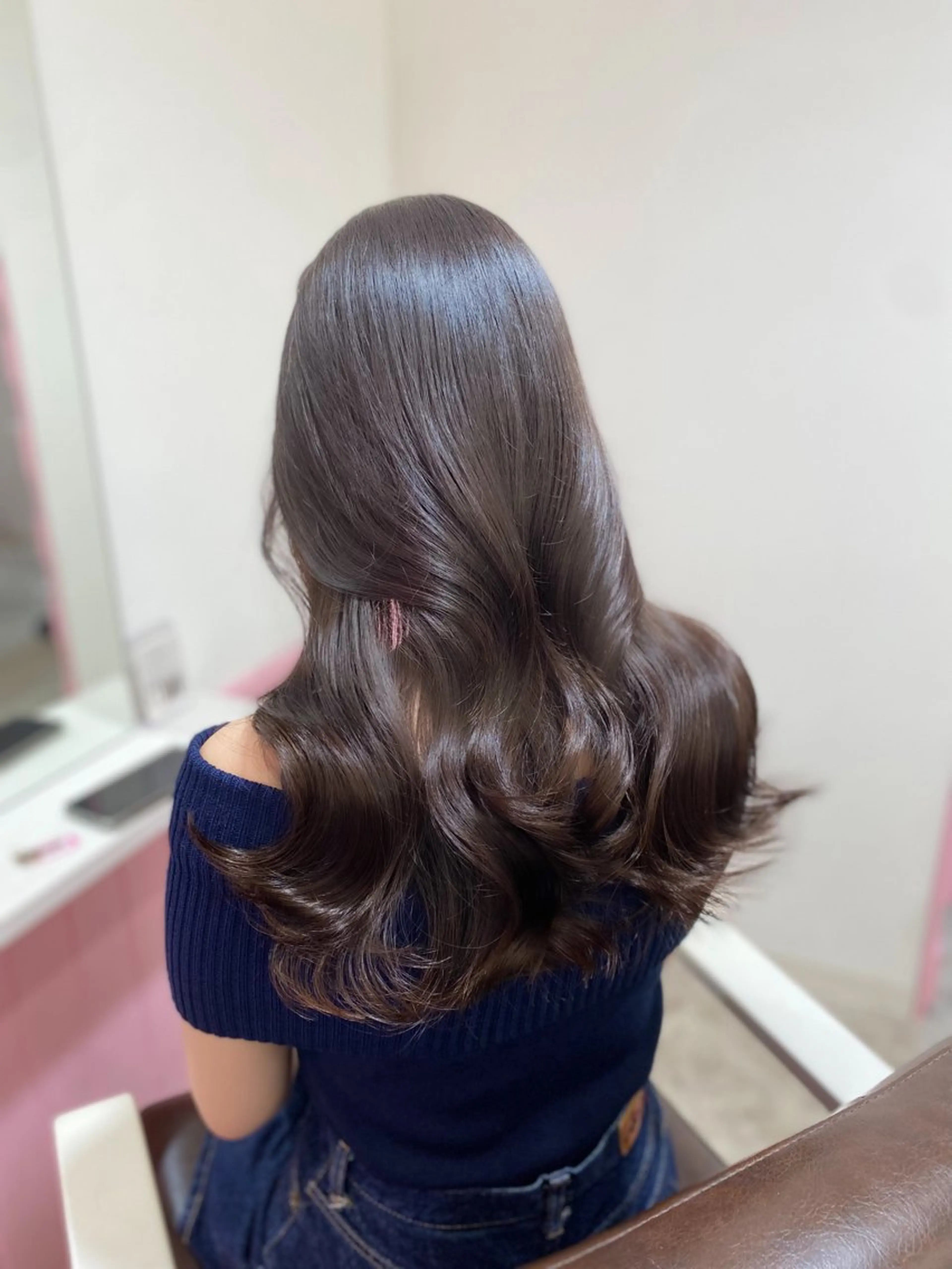 ロング 髪質改善韓国レイヤー SHIORI🦋のヘアスタイル