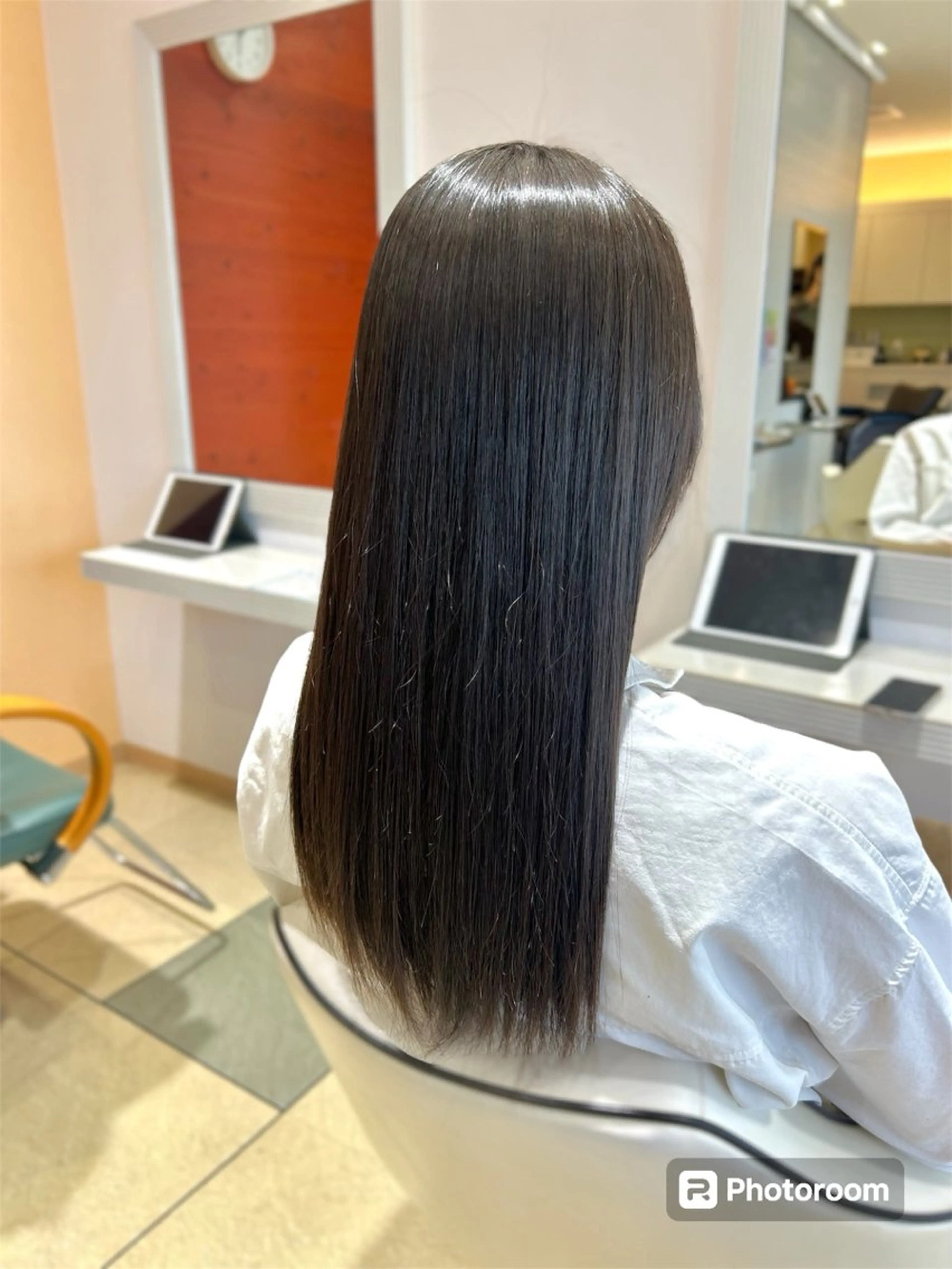 ロング 髪質改善 縮毛矯正 🩷愛咲🩷レイヤー /透明感カラーのヘアスタイル