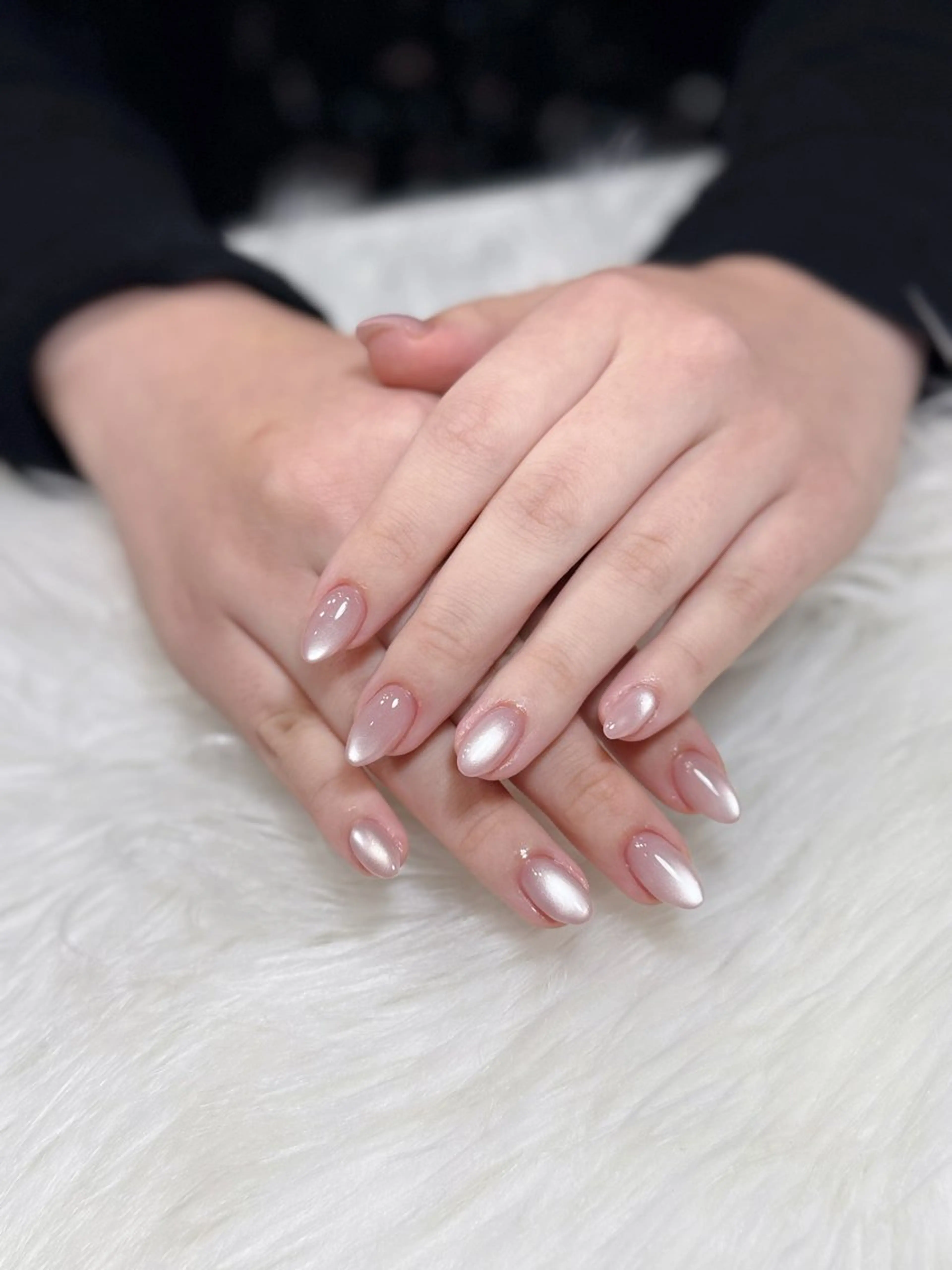 【自爪】マグネットネイル＆フラッシュネイルの写真