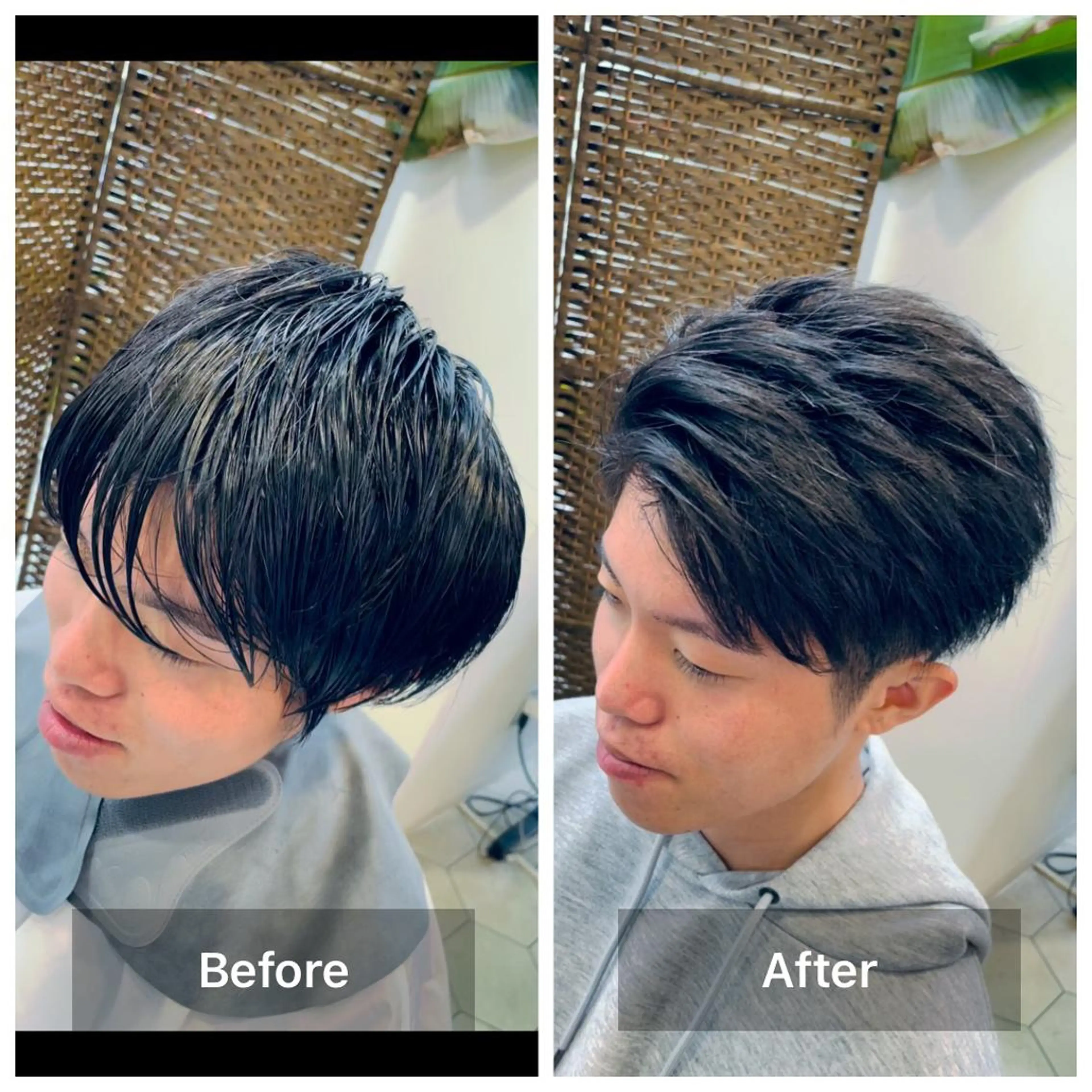 ショート メンズ 学生（メンズ向け） 学生 カット 堤太志 メンズパーマ特化のヘアスタイル