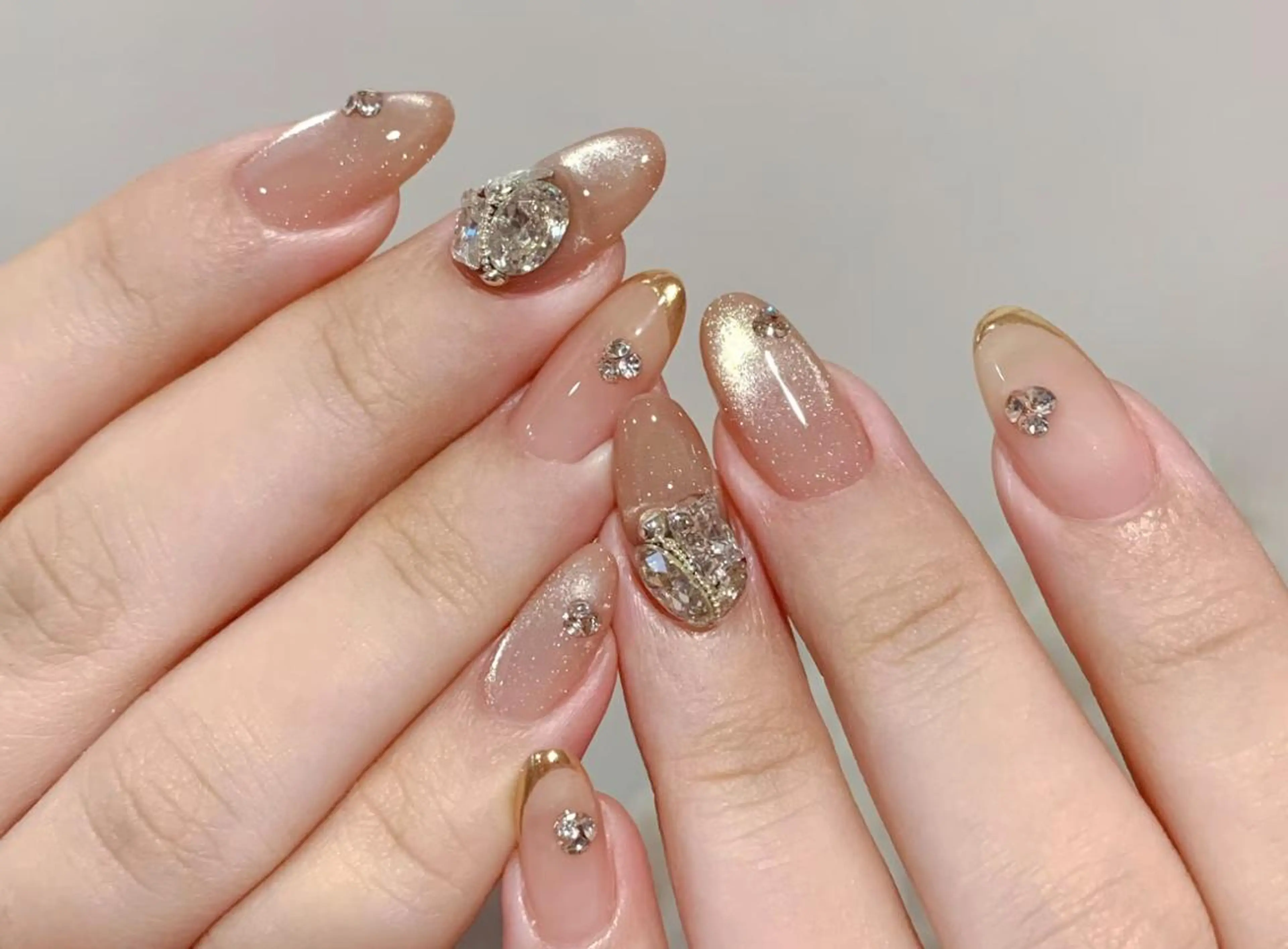 ネイル ハンドネイル ハンドケア 🍑 momo_nailのネイルデザイン