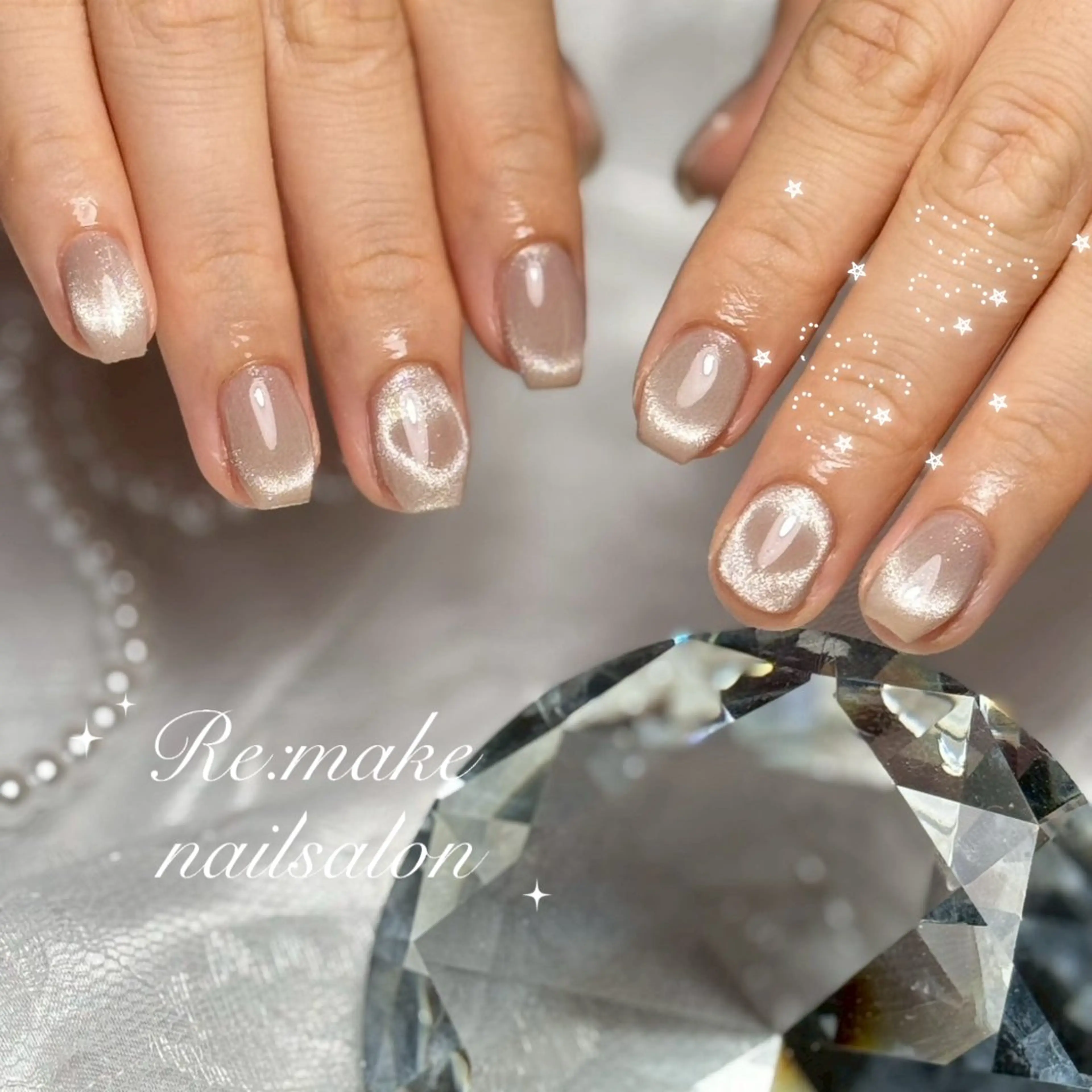 ネイル マグネットネイル Re:make uranのネイルデザイン