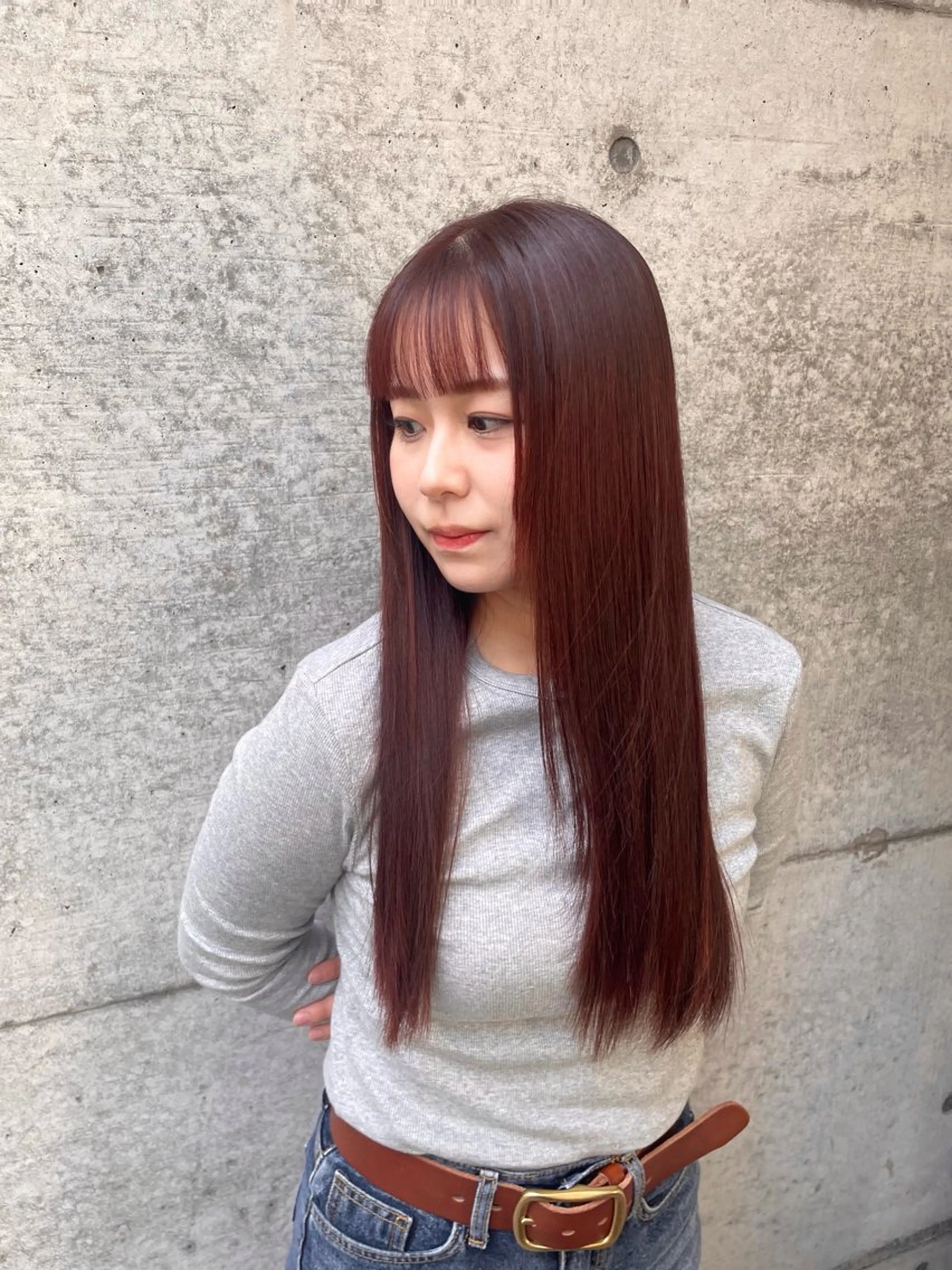 ロング カラー キッズ ヘアカラー トリートメント 艶髪/ハイトーン /masami🩵のヘアスタイル