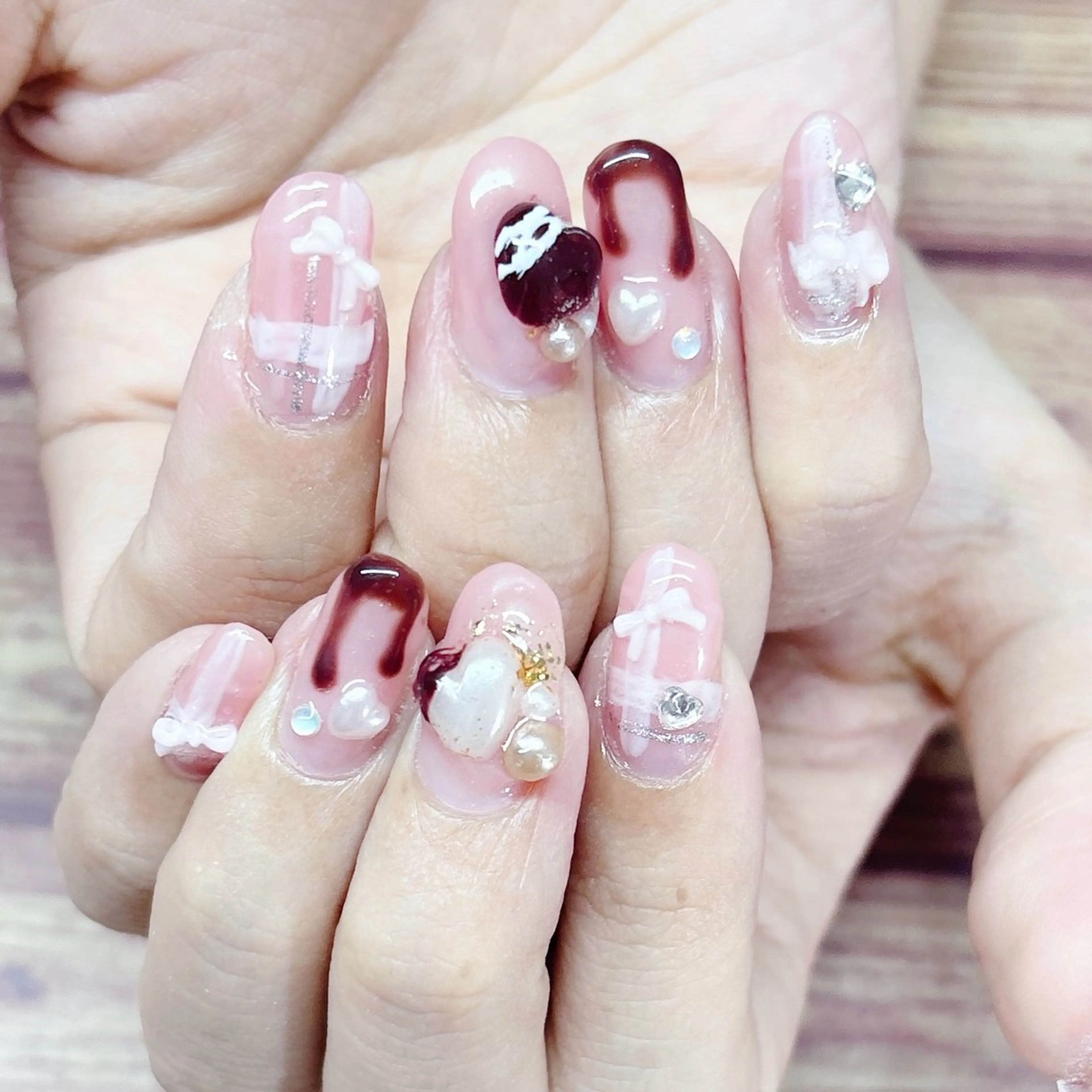 ネイル バレンタイン MYu Beauty Salon  MAIのネイルデザイン