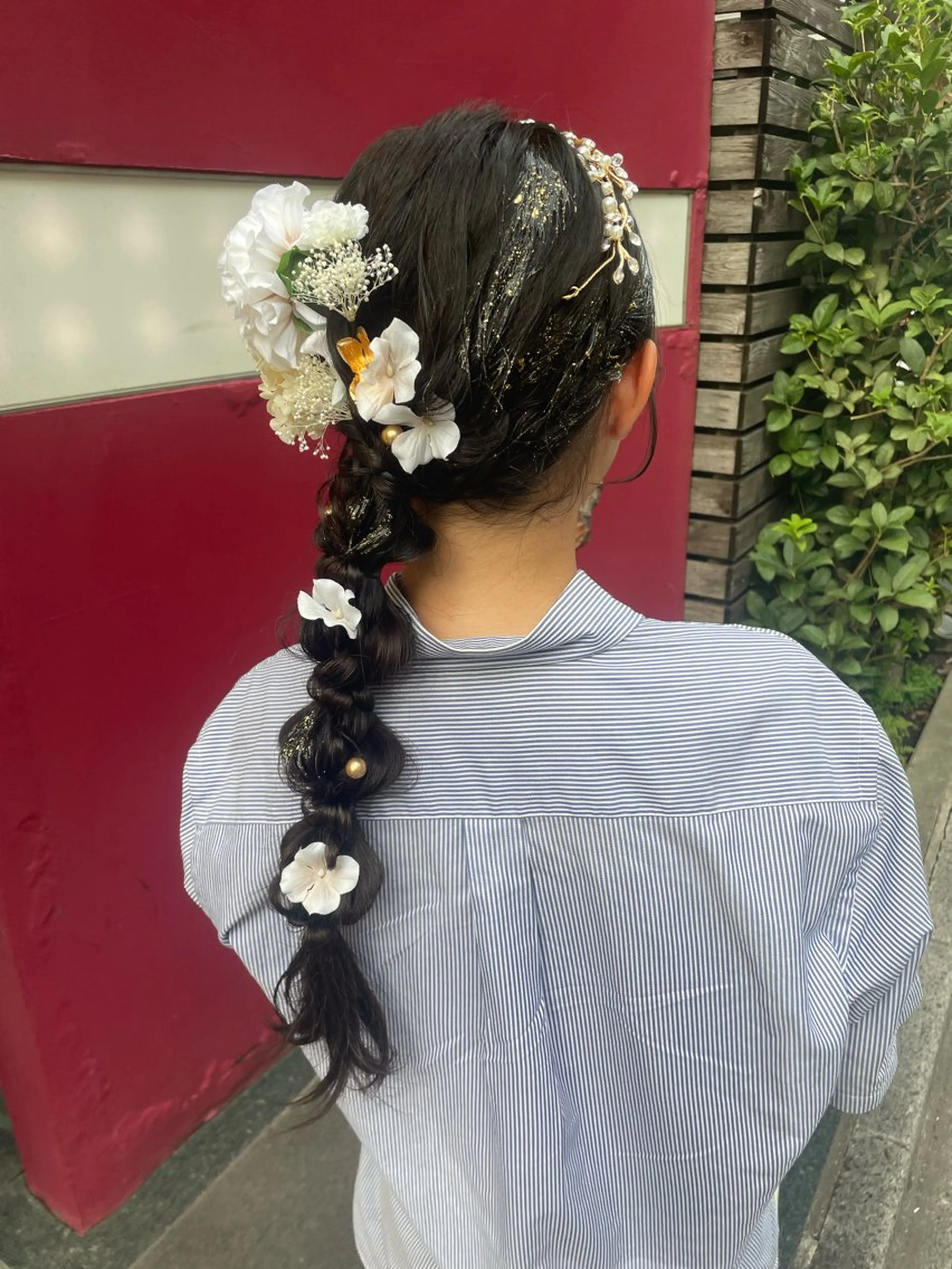 ロング ヘアセット 量産ヘアセット/ ヘアメAyakaのヘアスタイル