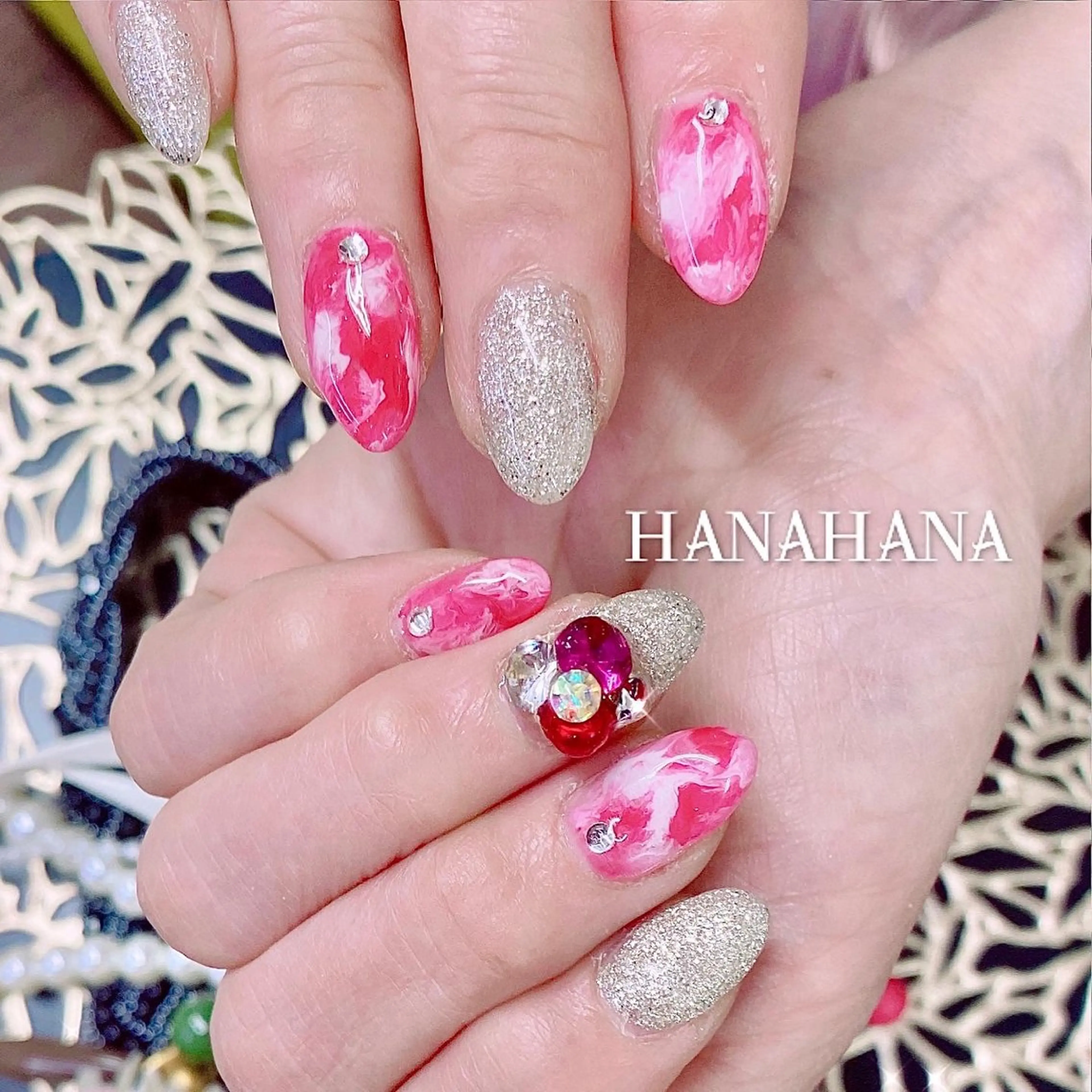 ネイル ジェルネイル HANAHANAのネイルデザイン
