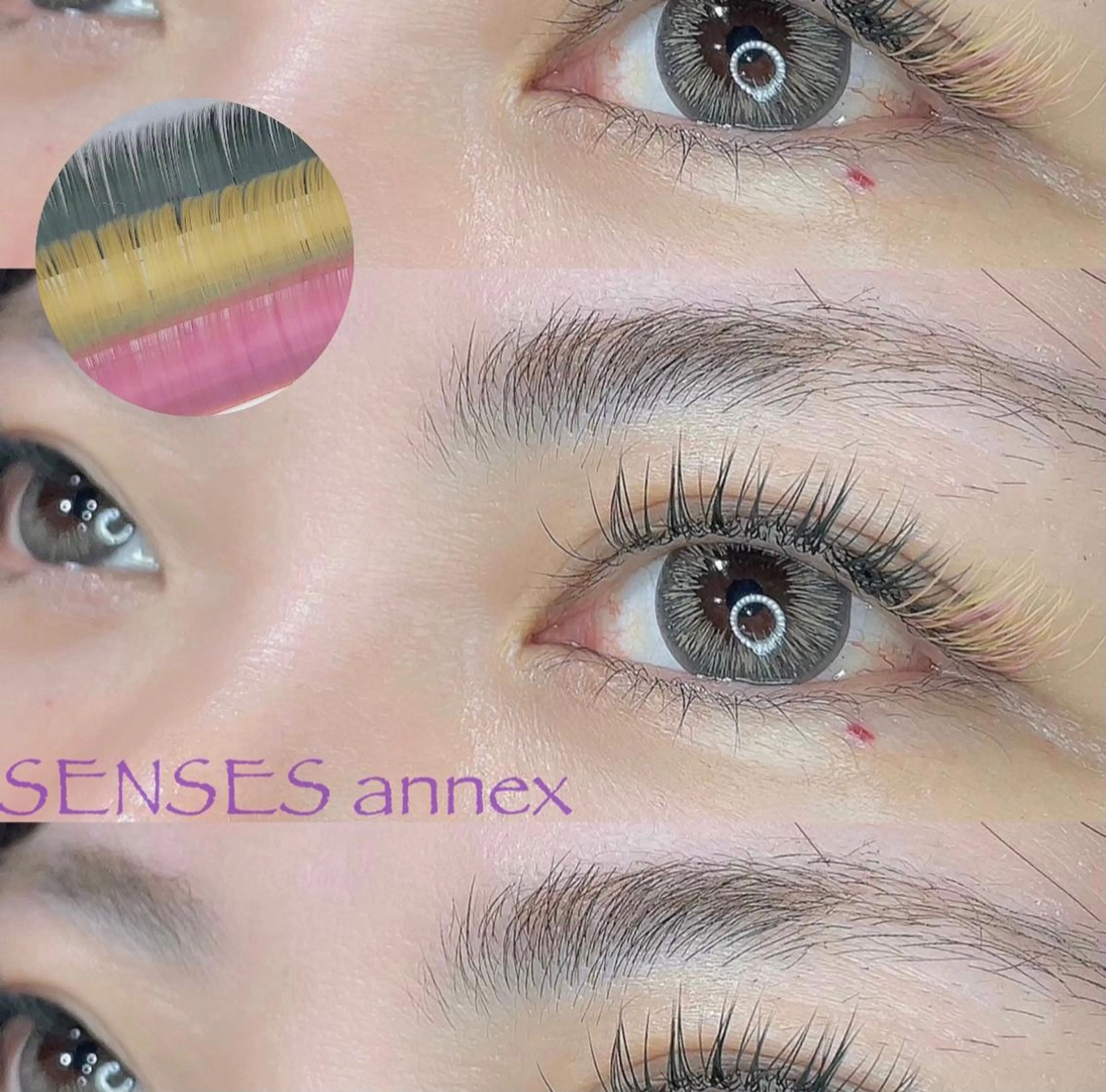 マツエク・マツパ マツエク SENSES_ WAKAのマツエク・マツパデザイン